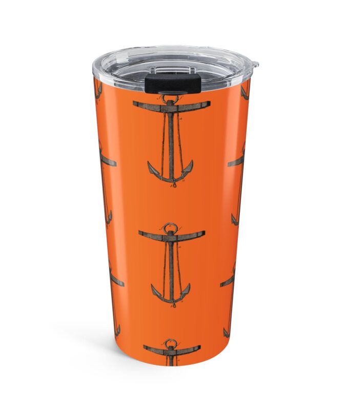 Anchor Tumbler  - Orange