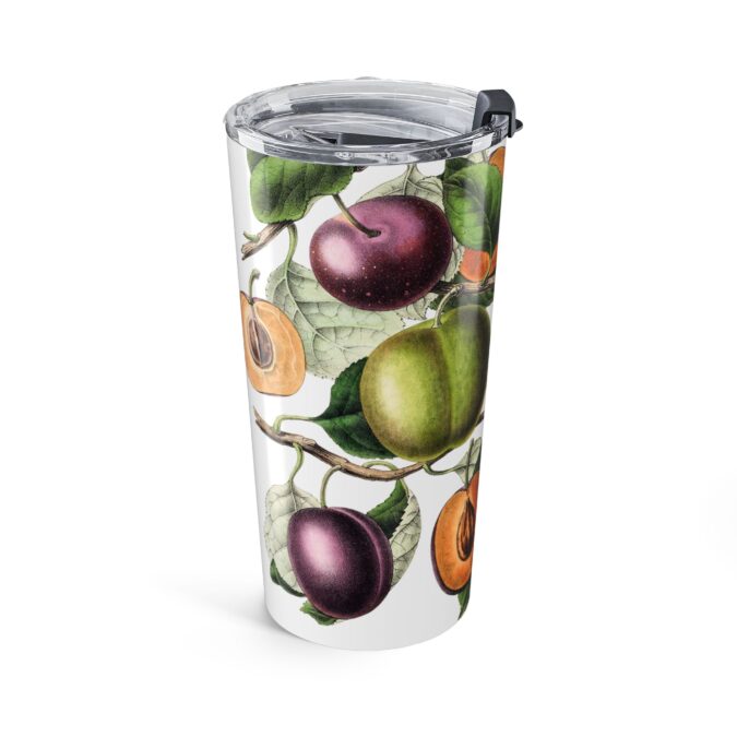 Plums Tumbler - White - Image 3