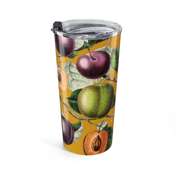 Plums Tumbler - Goldenrod - Image 4