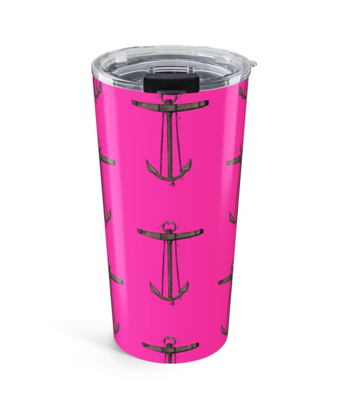Anchor Tumbler  - Bright Magenta