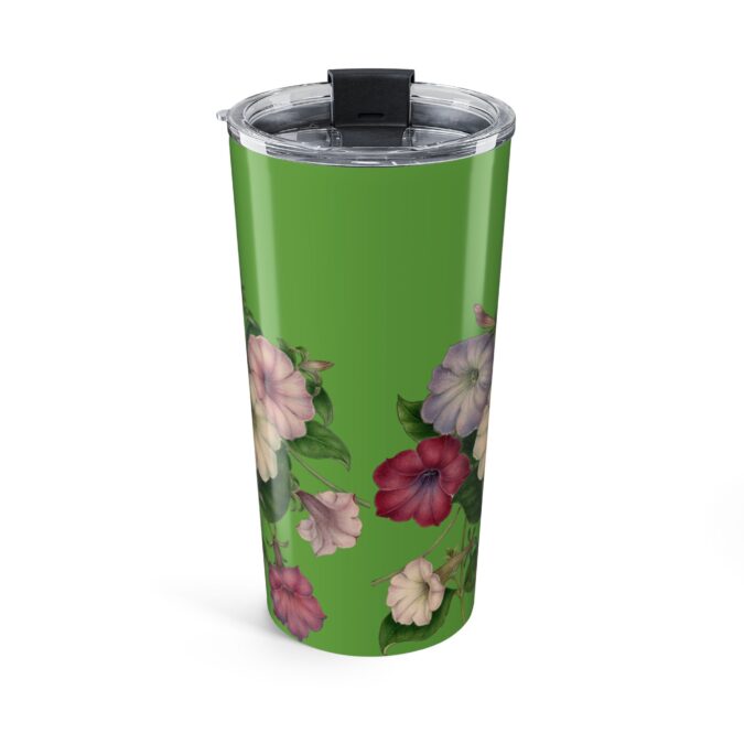 Petunia and Lilac Tumbler  - Green - Image 2