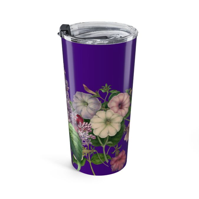 Petunia and Lilac Tumbler  - Indigo - Image 4