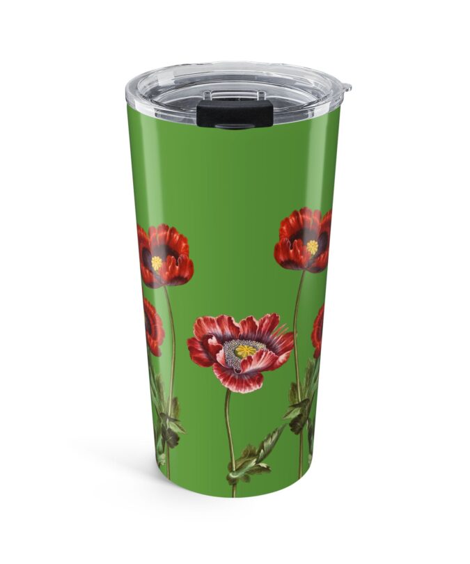 Poppy Tumbler  - Green