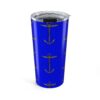 Anchor Tumbler  - Royal Blue