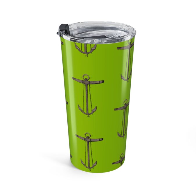 Anchor Tumbler  - Lime Green - Image 4