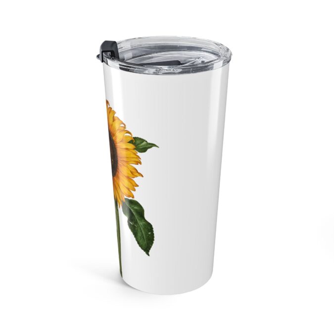 Sunflower Tumbler - White - Image 4
