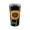 Sunflower Tumbler - Black