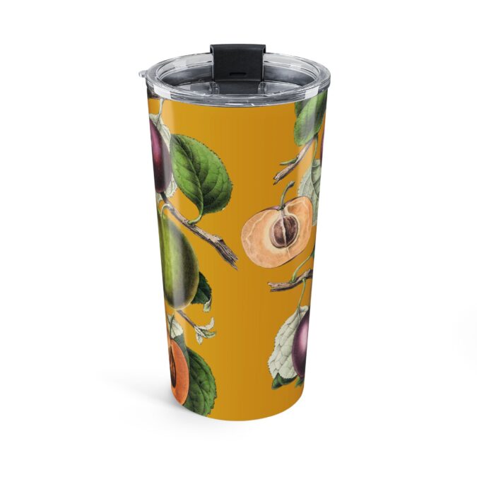 Plums Tumbler - Goldenrod - Image 2