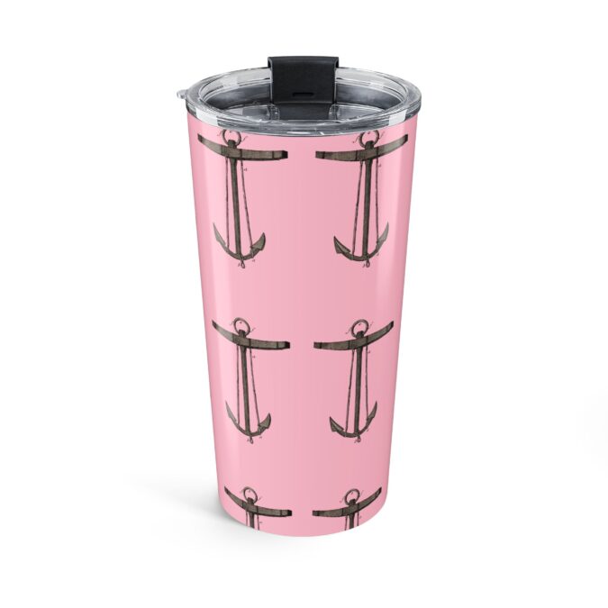 Anchor Tumbler  - Pale Pink - Image 2