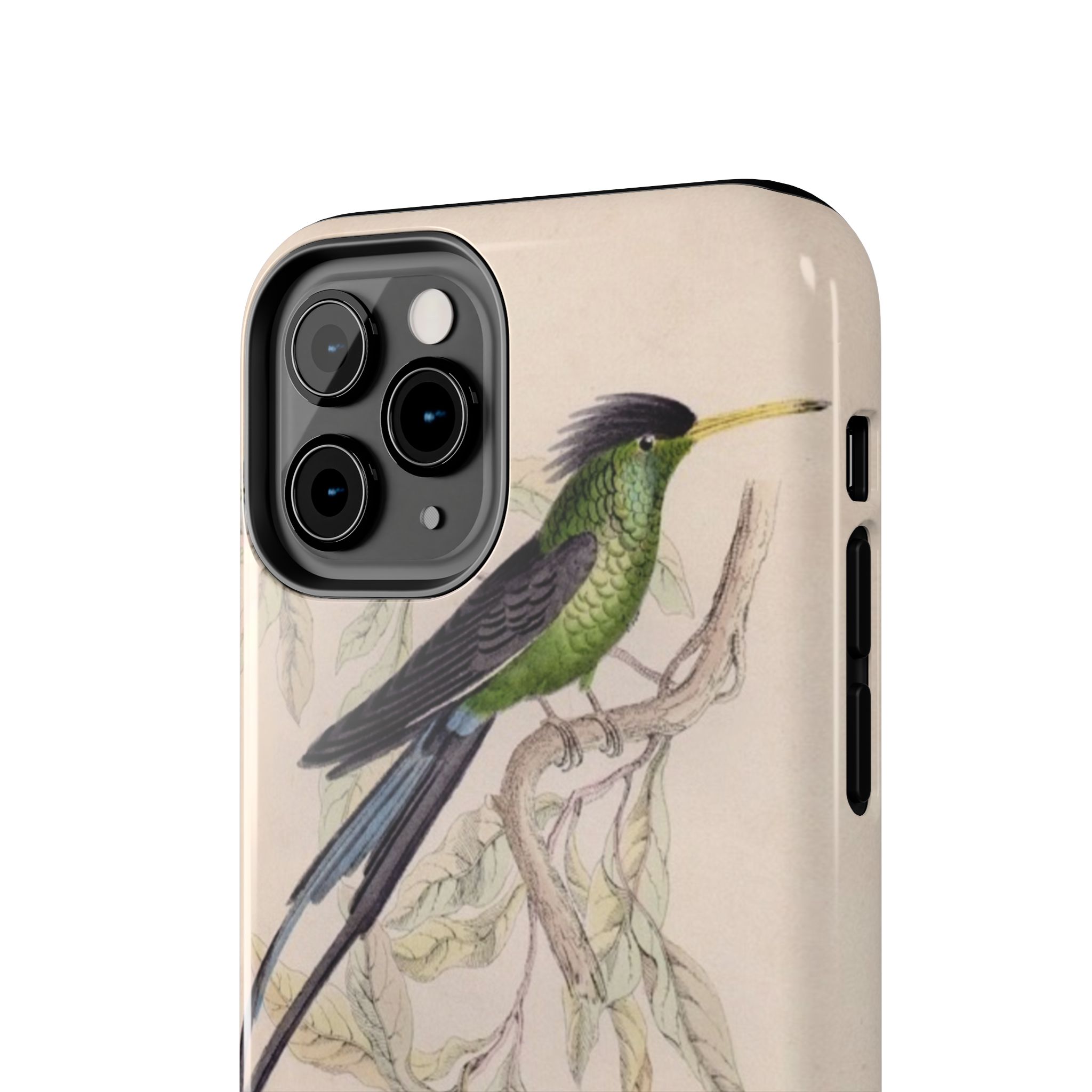 Black Capped Hummingbird Phone Case - Image 8