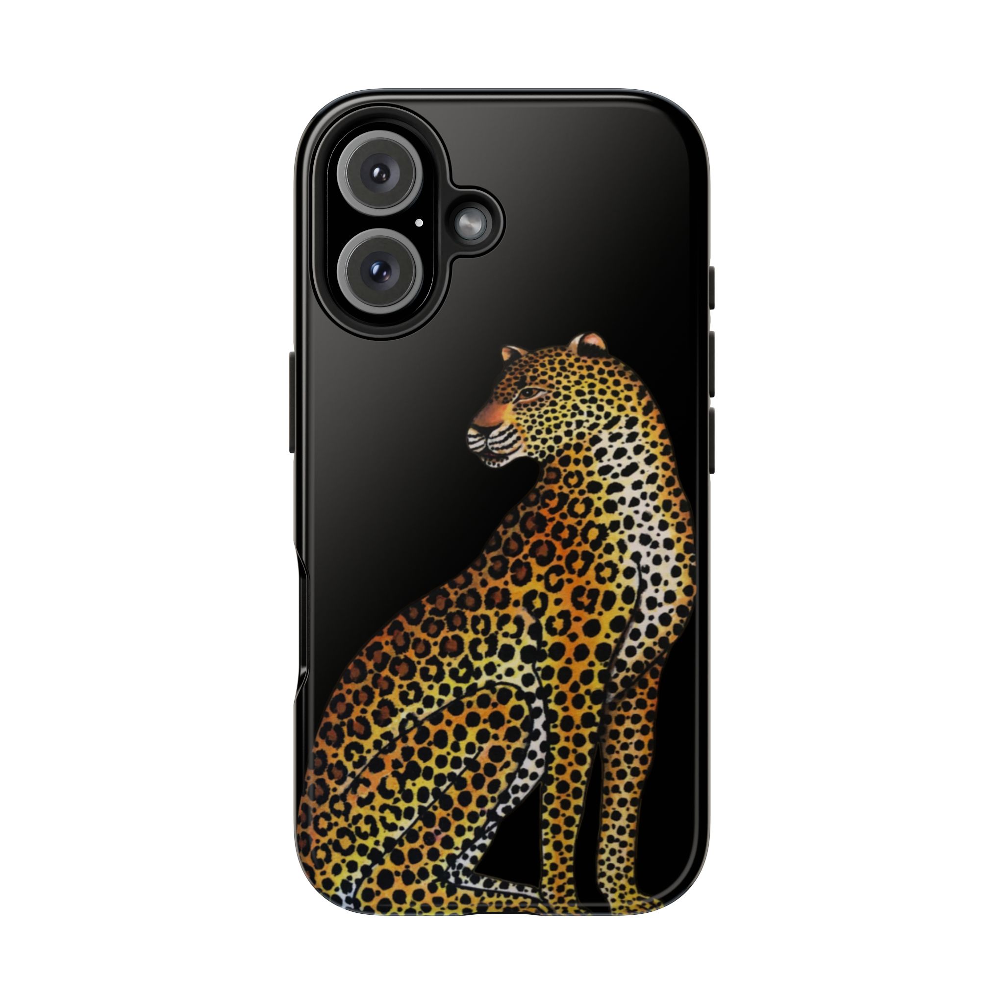 Leopard Phone Case - Black - Image 91