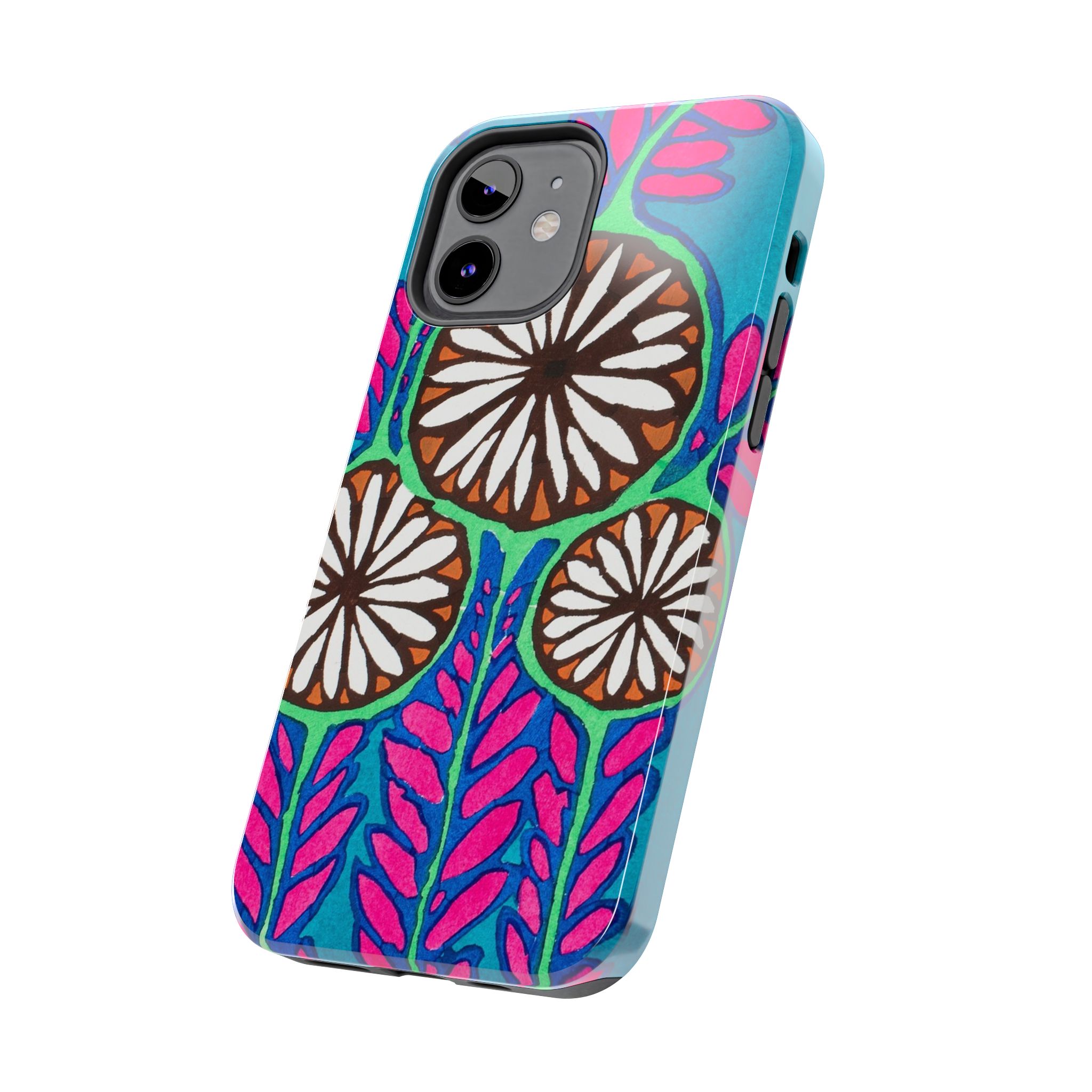 3 Abstract Flowers Phone Case - Image 15