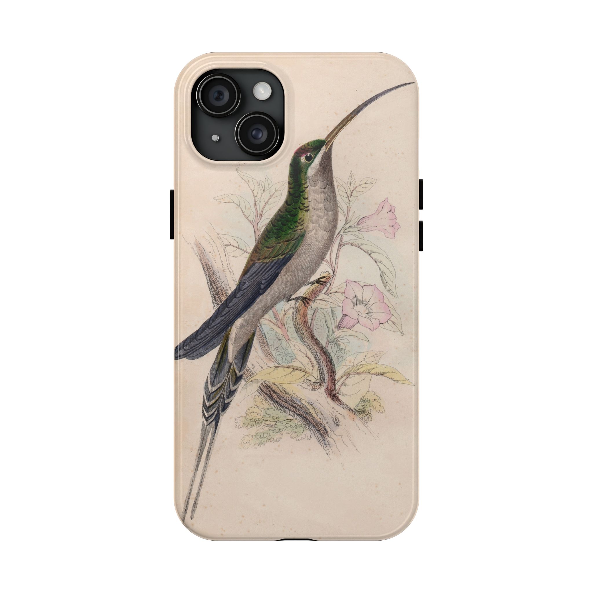 Supercilious Hummingbird Phone Case - Image 49