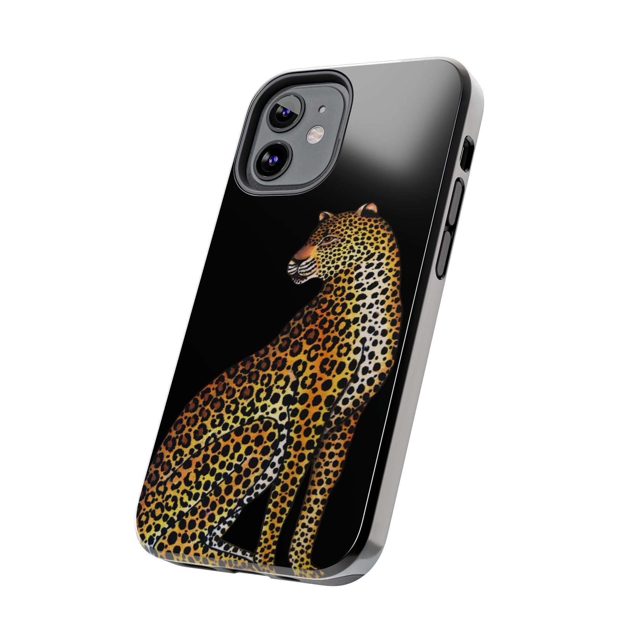 Leopard Phone Case - Black - Image 19