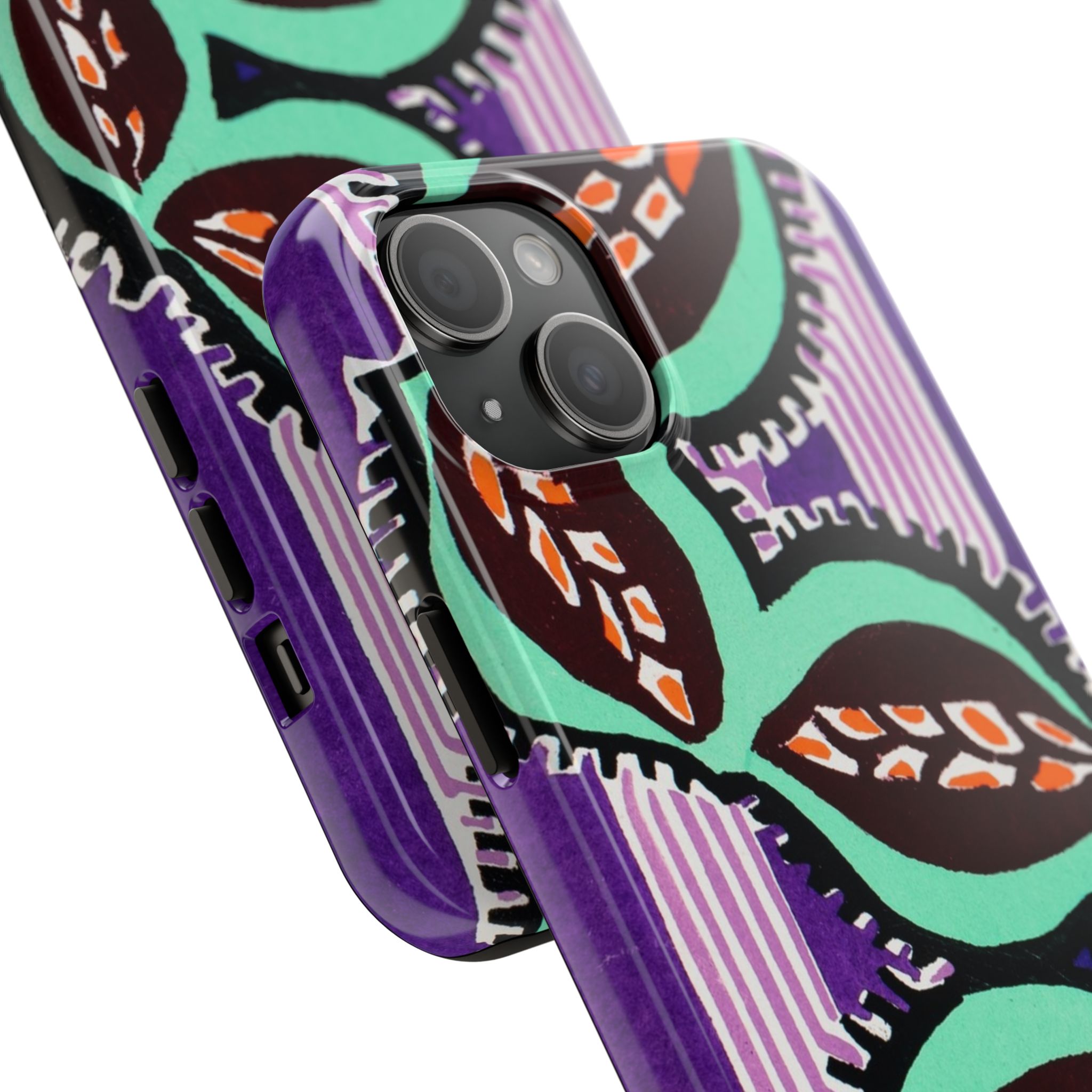 Mocha Abstract Phone Case - Image 62