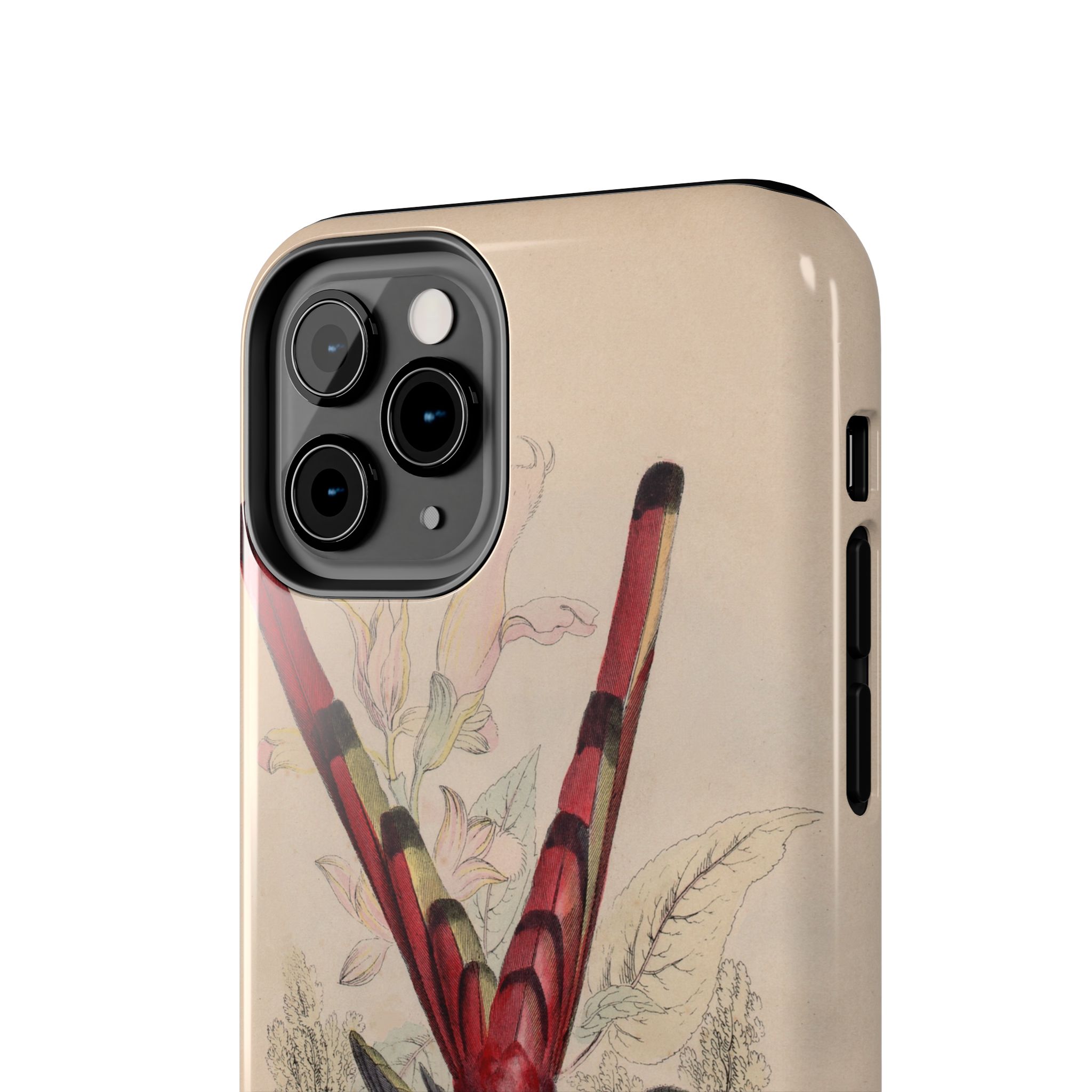 Red Tailed Hummingbird Phone Case - Image 8