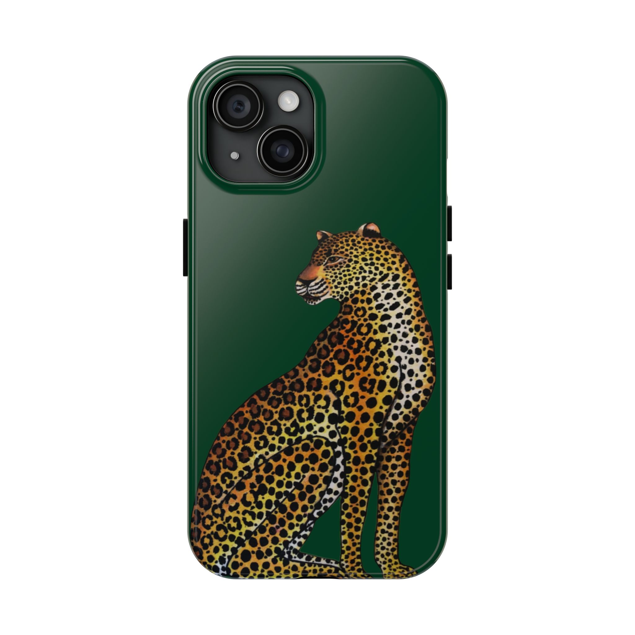 Leopard Phone Case - Racing Green - Image 53