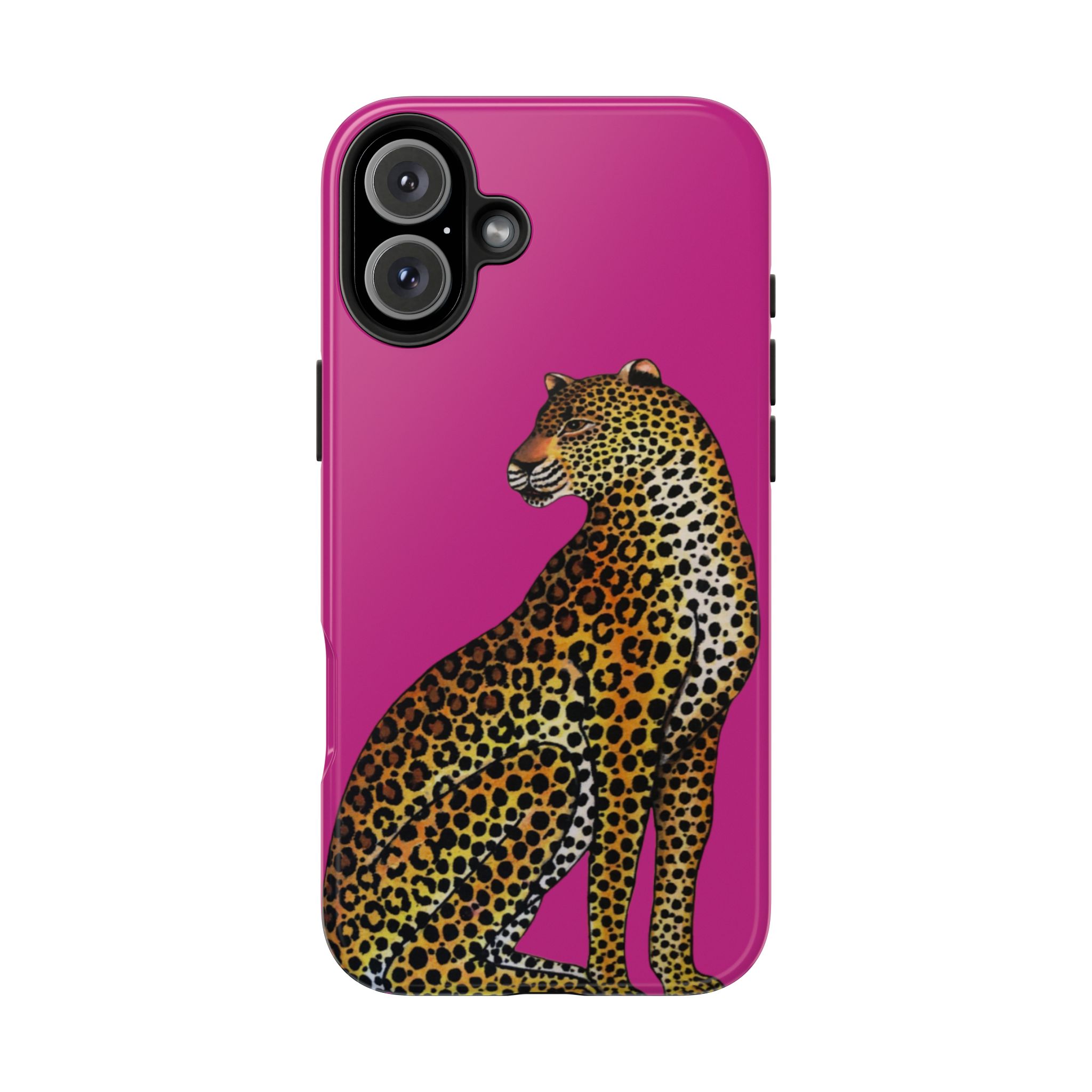 Leopard Phone Case - Fuchsia - Image 94