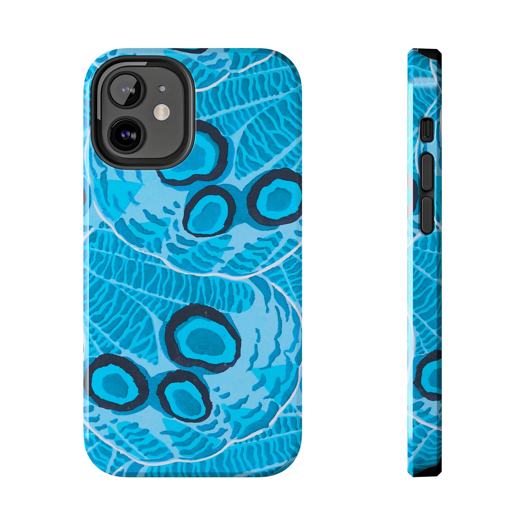Abstract Spider Web Phone Case - Blue - Image 17