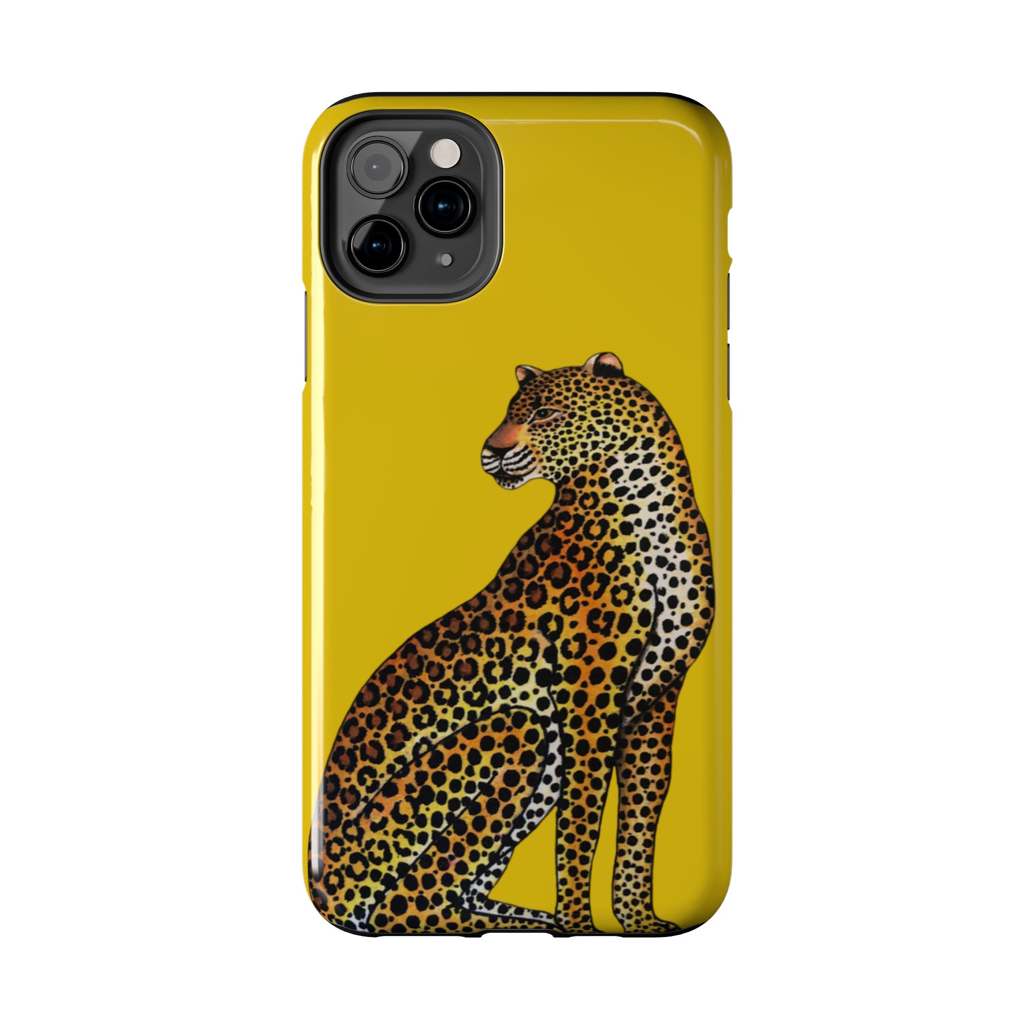 Leopard Phone Case - Gold - Image 10