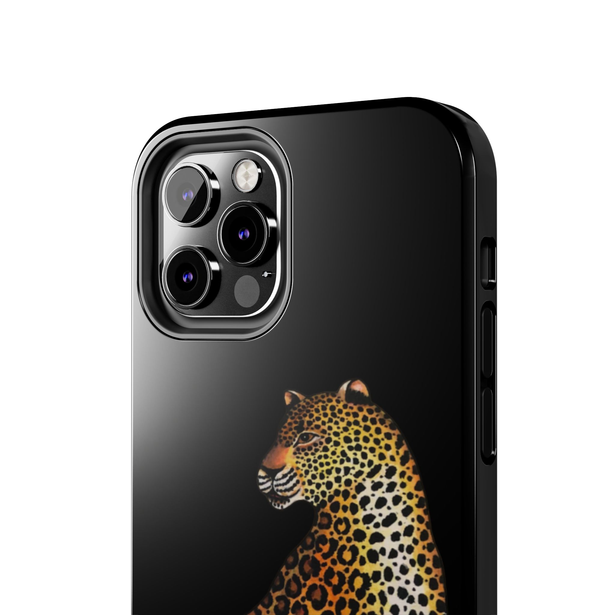 Leopard Phone Case - Black - Image 24