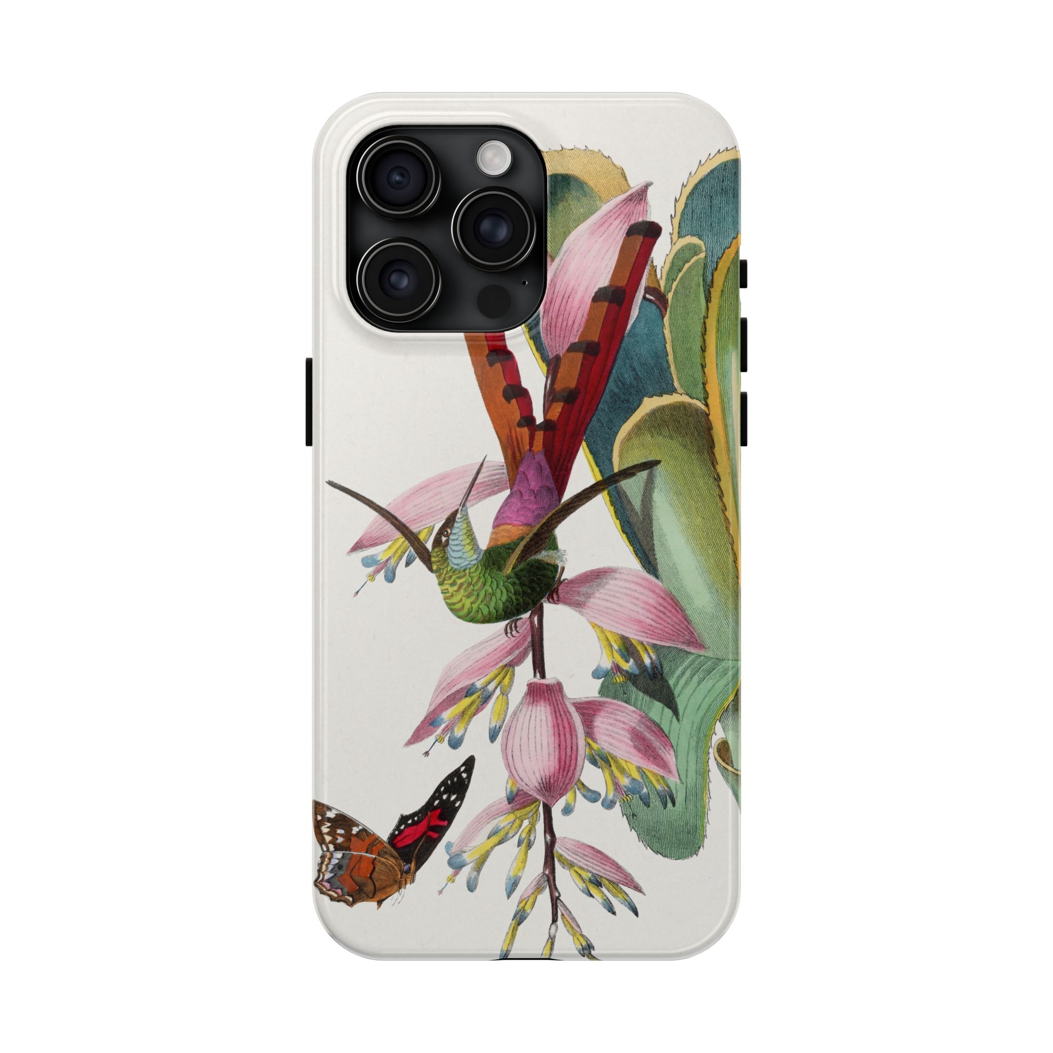 Hummingbird and Butterfly Phone Case - Image 65