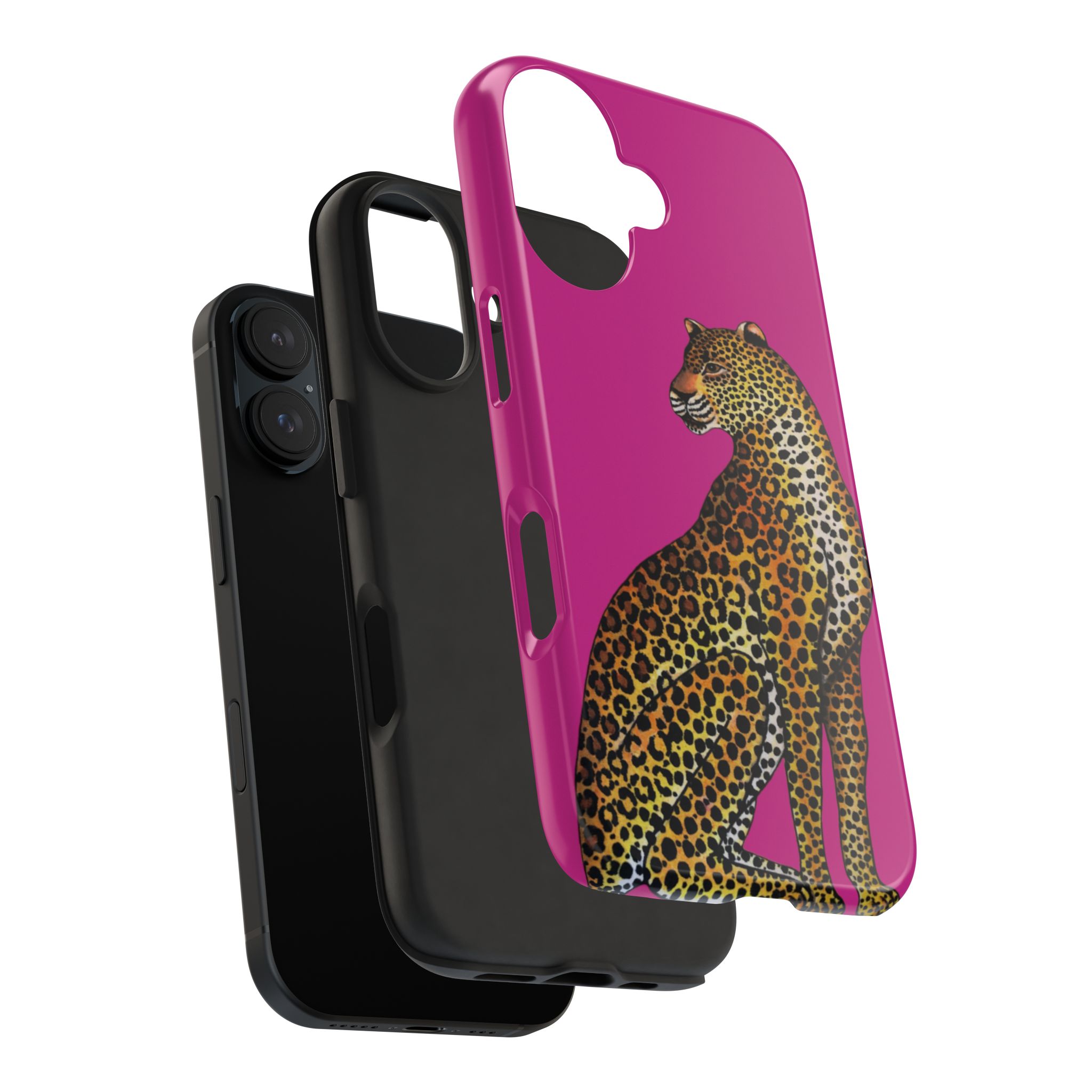 Leopard Phone Case - Fuchsia - Image 93