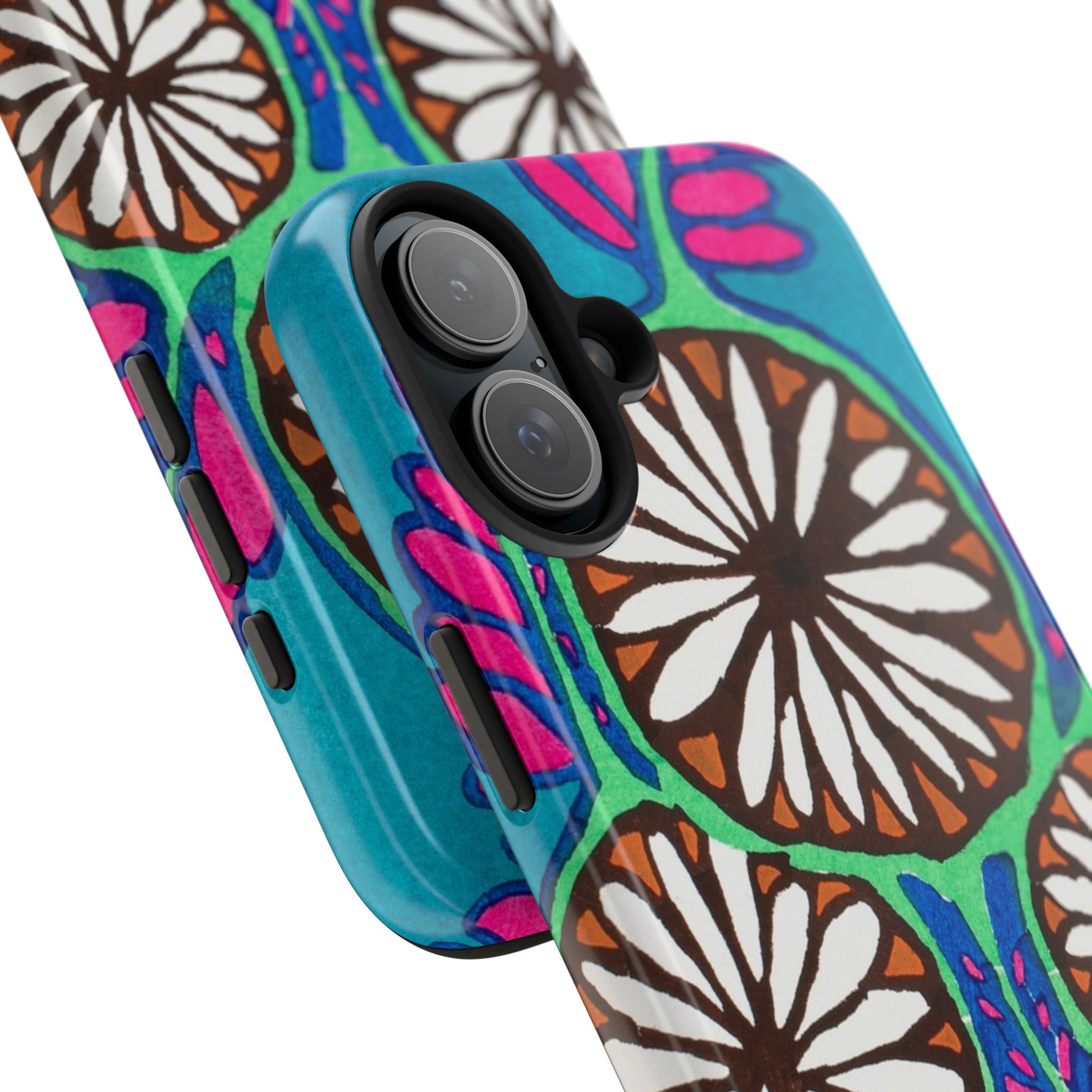 3 Abstract Flowers Phone Case - Image 79