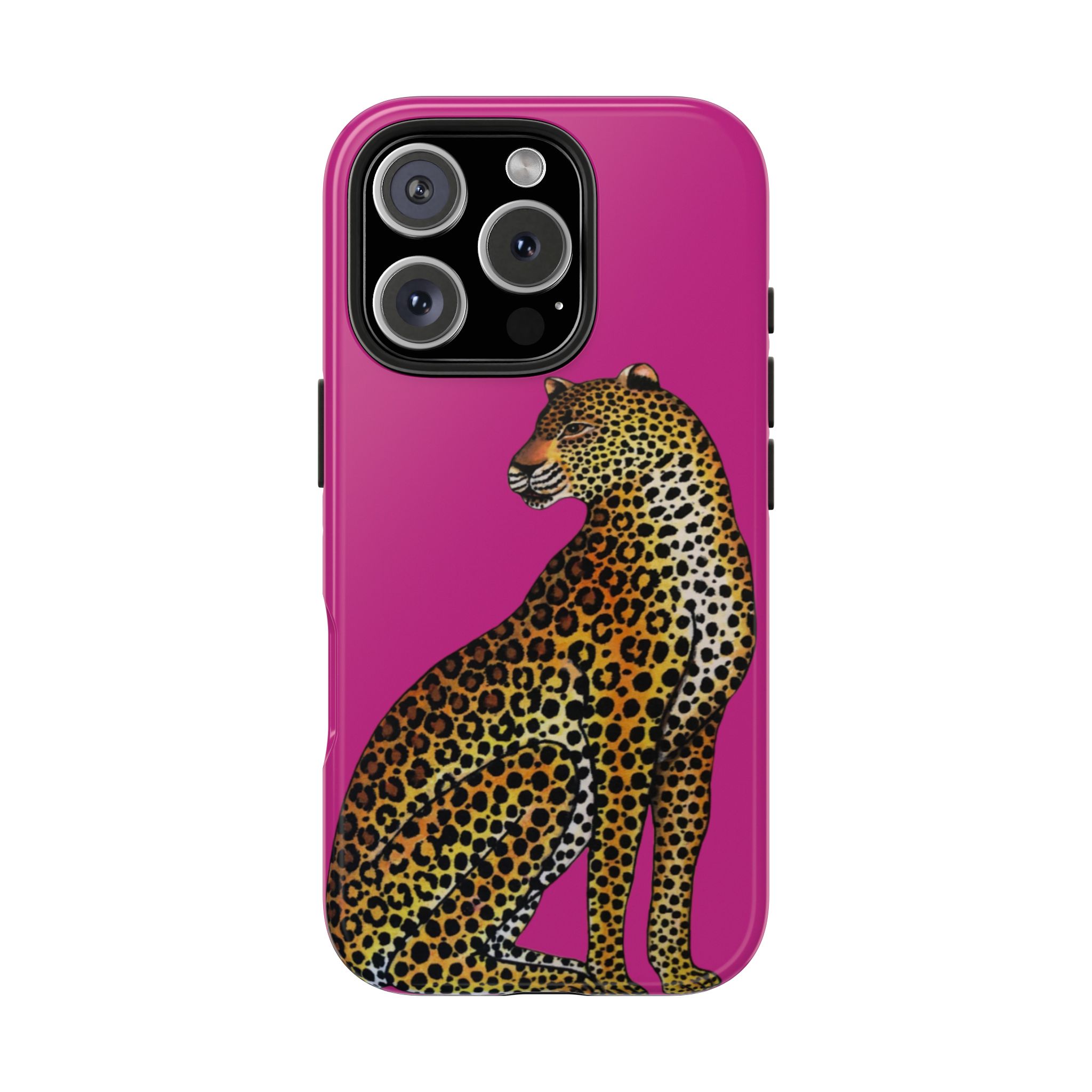 Leopard Phone Case - Fuchsia - Image 85