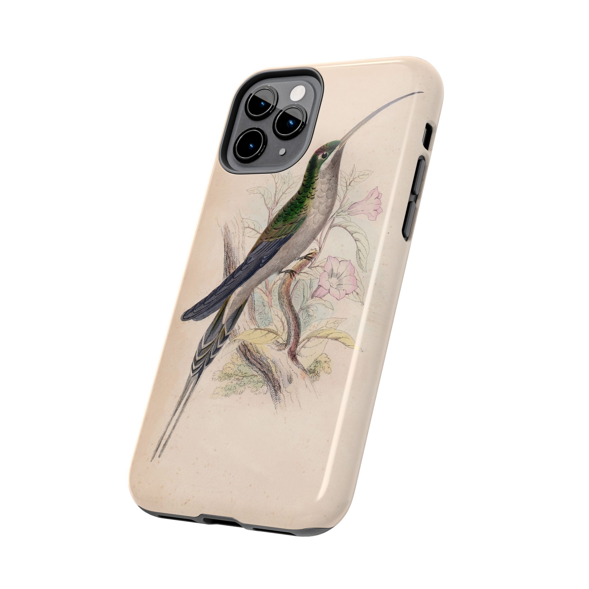 Supercilious Hummingbird Phone Case - Image 7