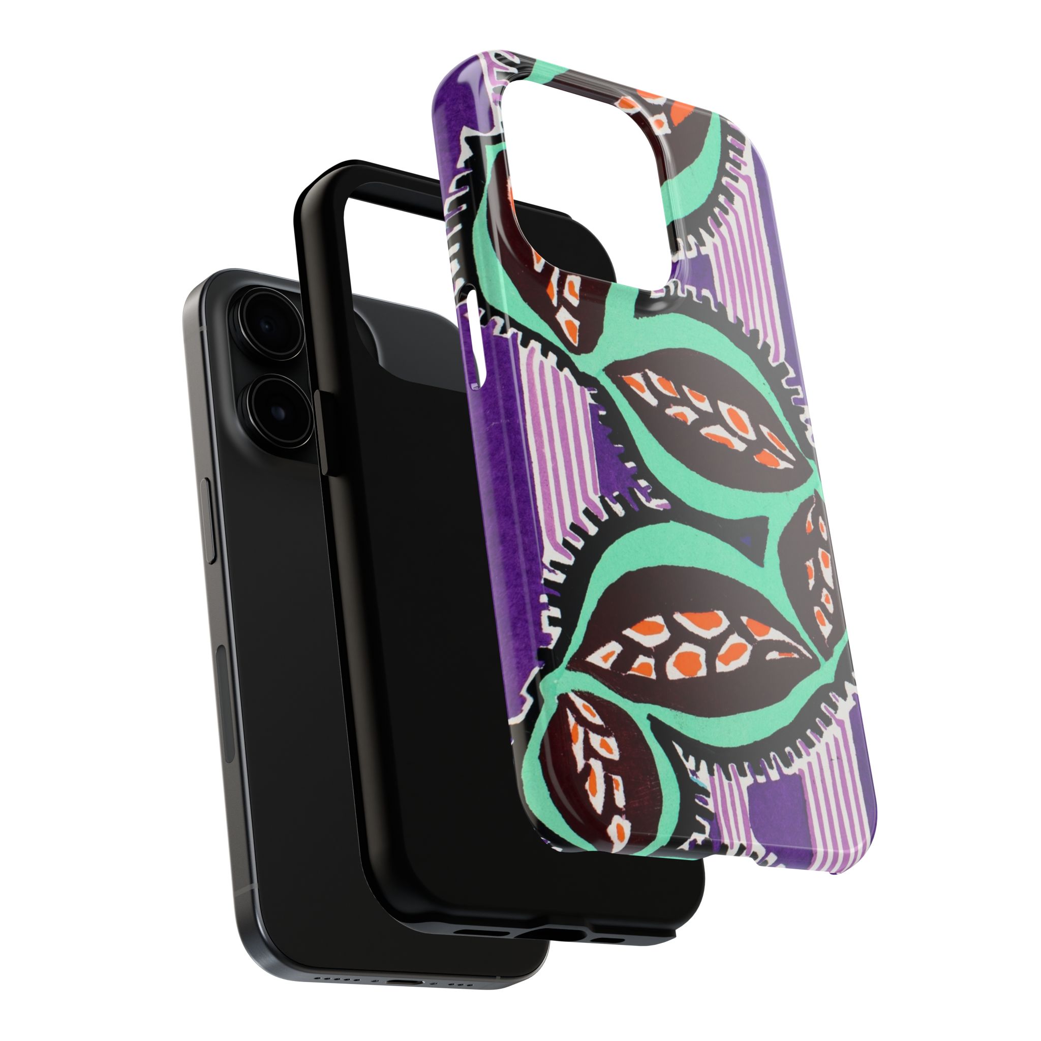 Mocha Abstract Phone Case - Image 60