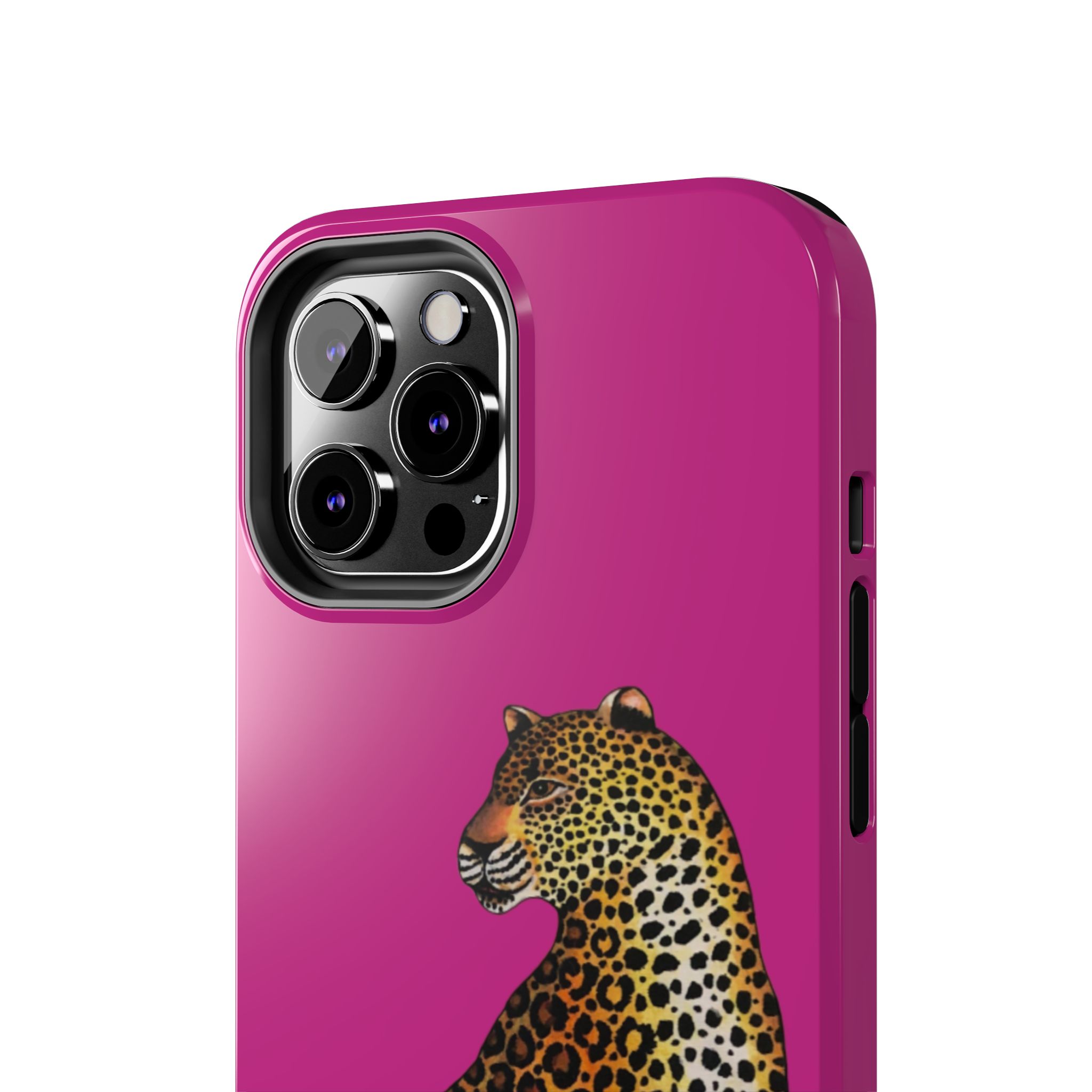 Leopard Phone Case - Fuchsia - Image 28