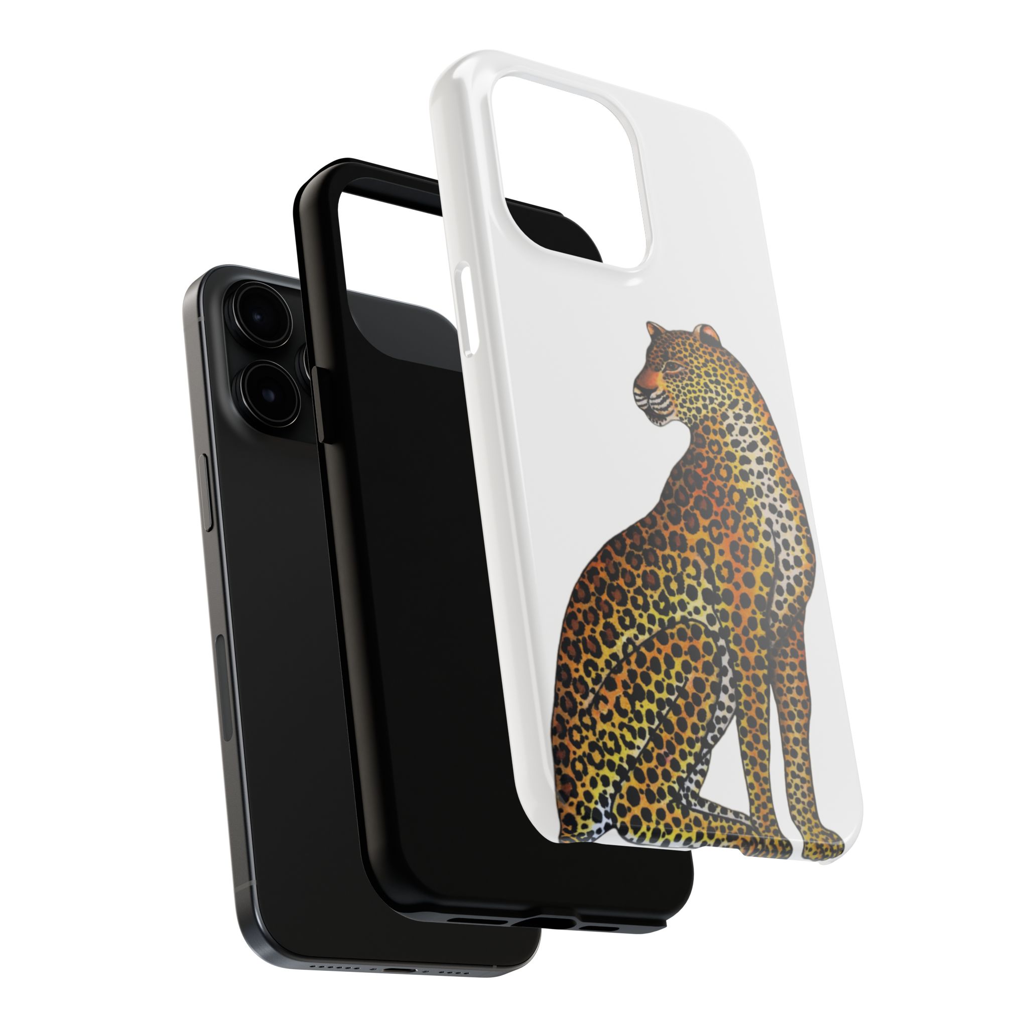 Leopard Phone Case - White - Image 68