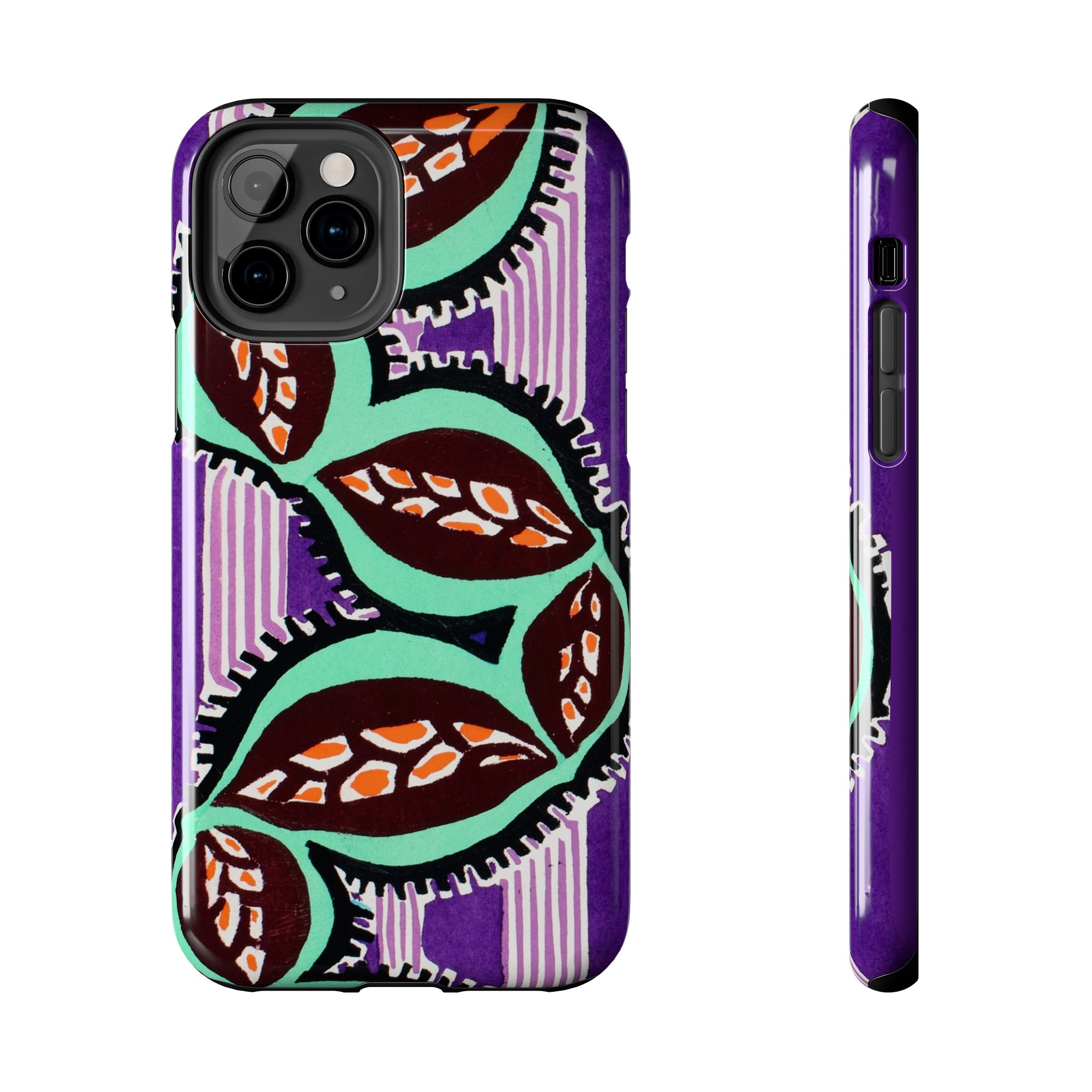 Mocha Abstract Phone Case - Image 5