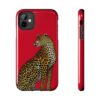 Leopard Phone Case - Red