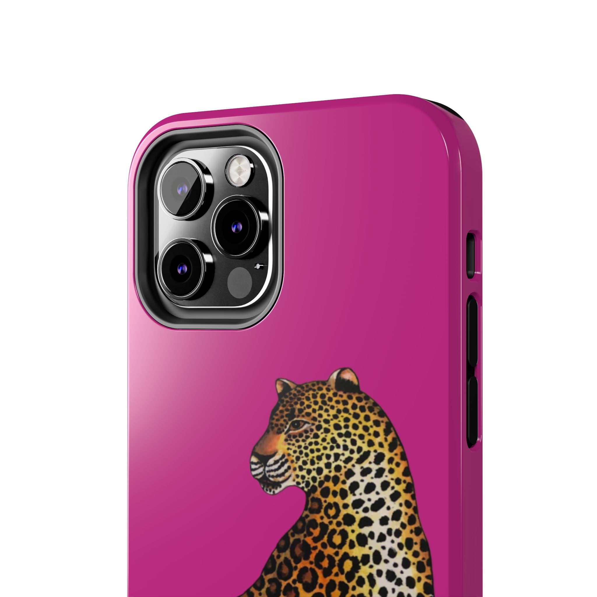Leopard Phone Case - Fuchsia - Image 24