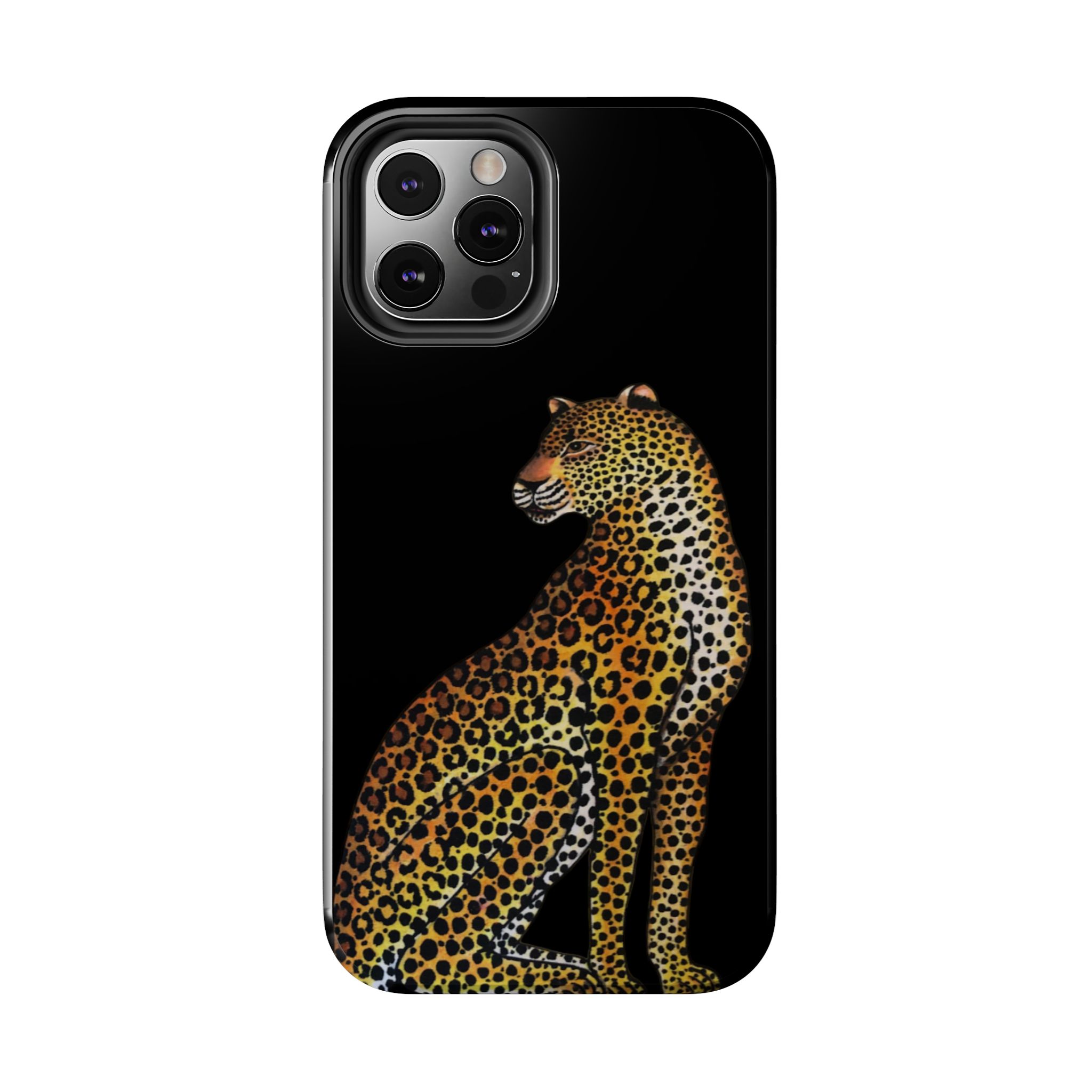 Leopard Phone Case - Black - Image 22