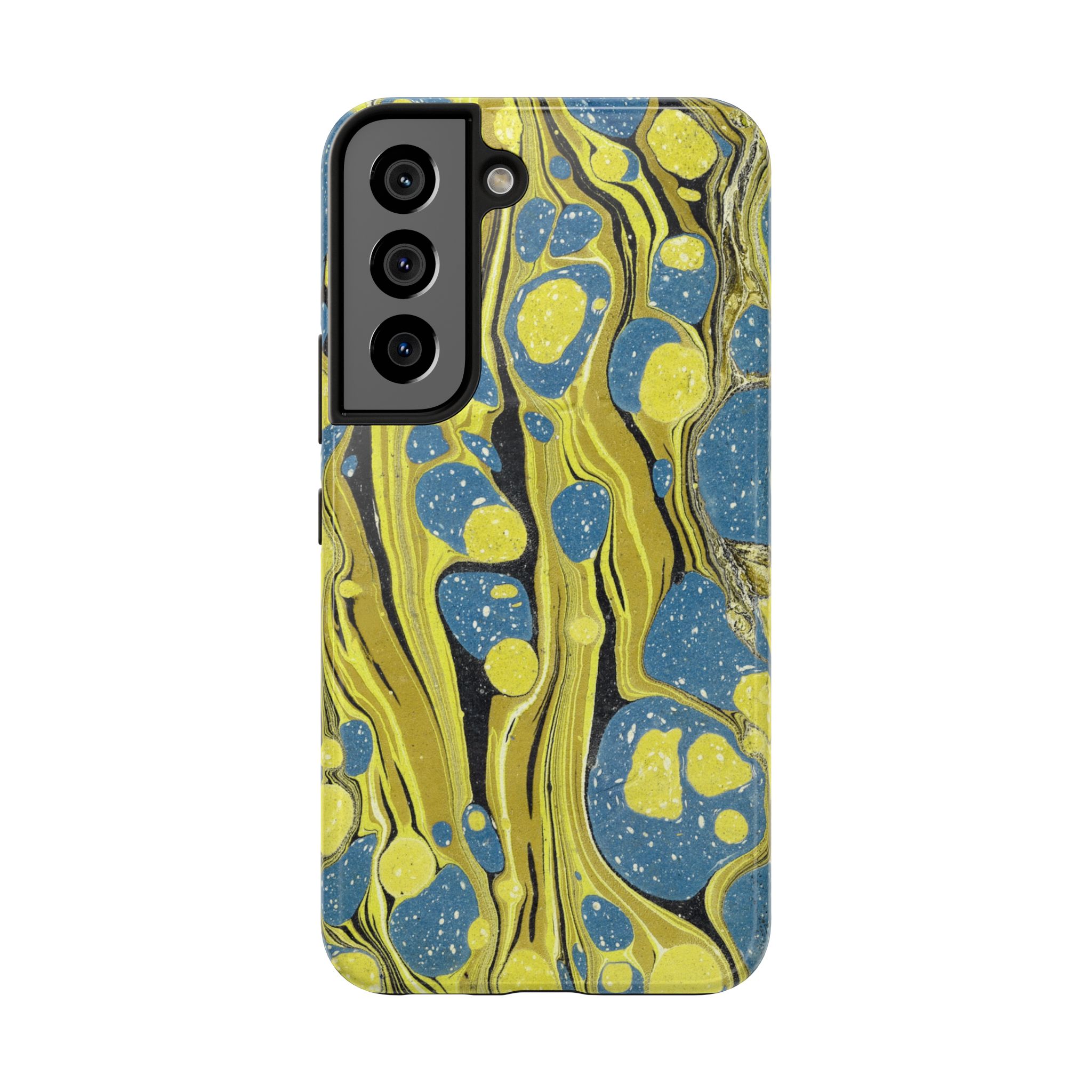 Marbled Phone Case - Citrine and Blue - Image 89