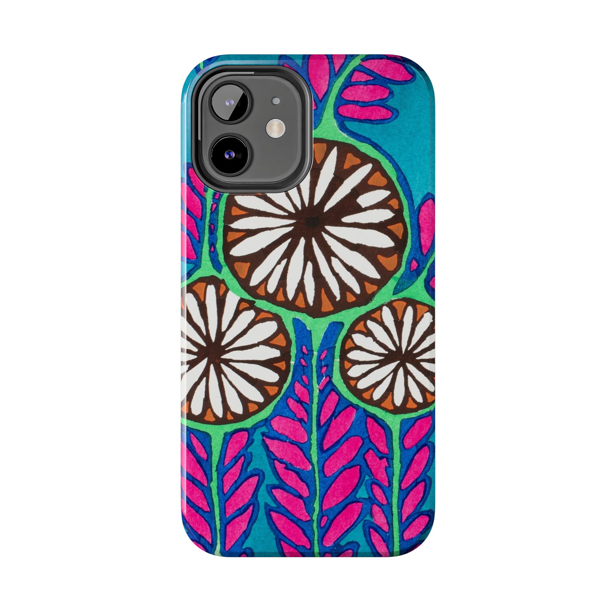 3 Abstract Flowers Phone Case - Image 14