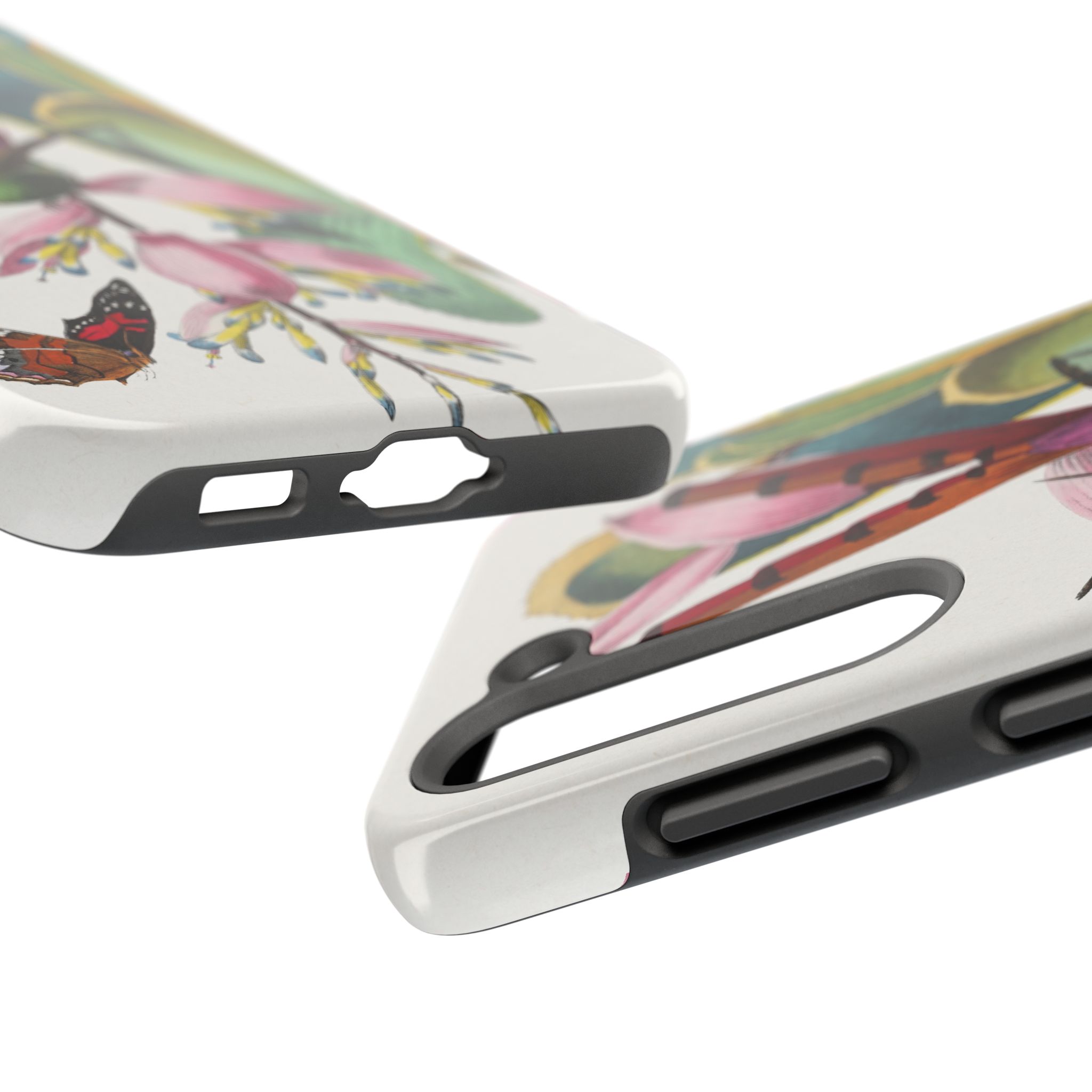 Hummingbird and Butterfly Phone Case - Image 87