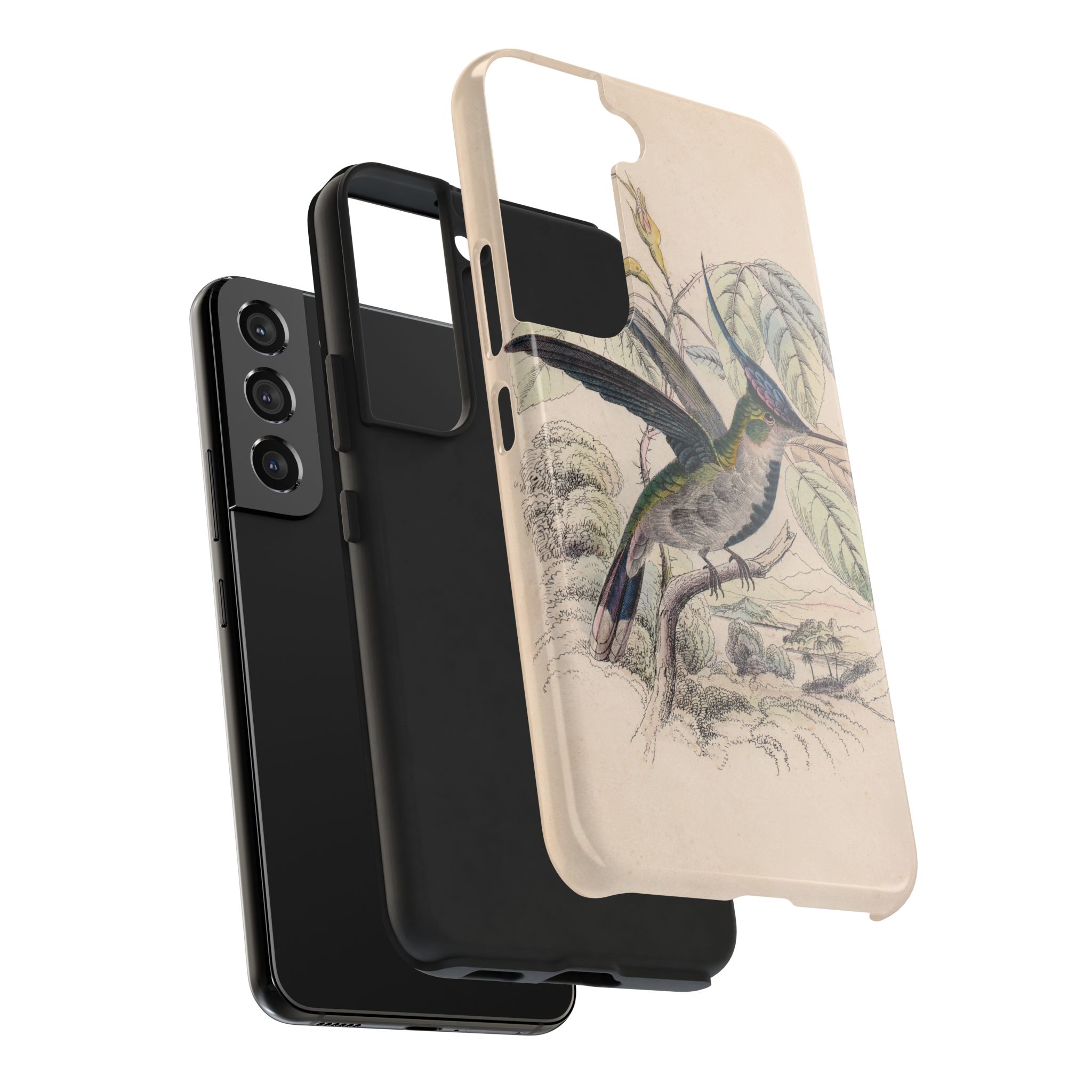 Loddiges Hummingbird Phone Case - Image 80