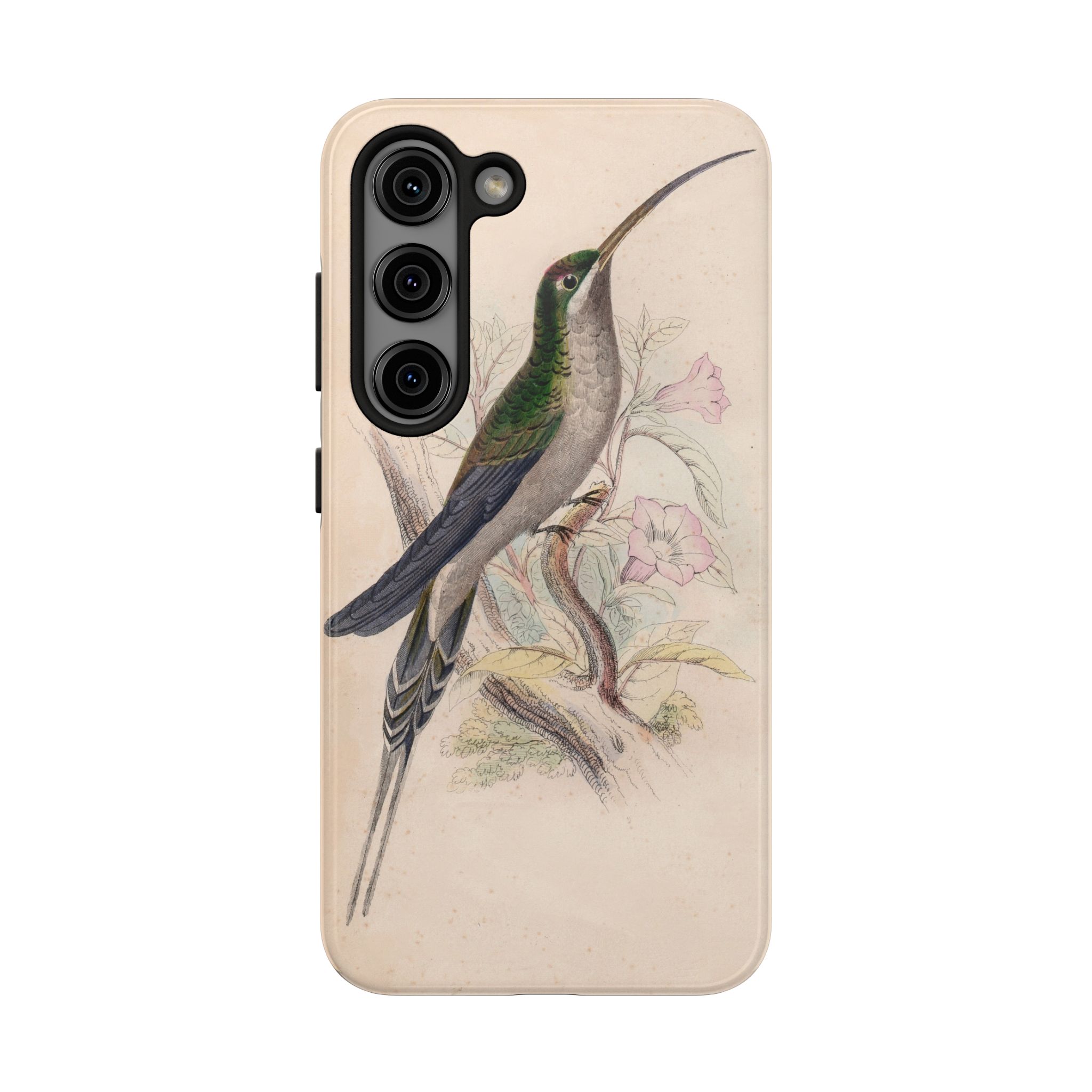 Supercilious Hummingbird Phone Case - Image 57