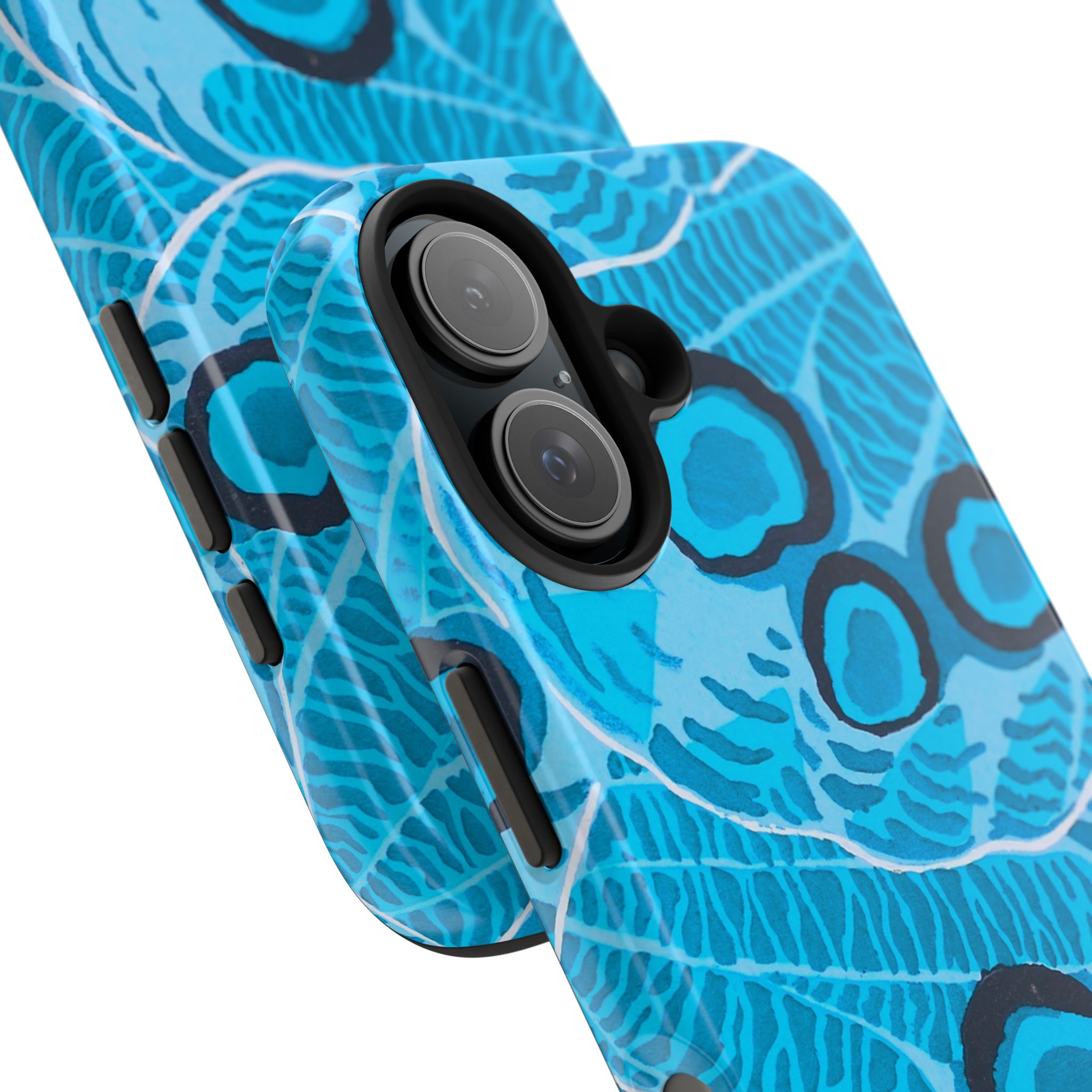 Abstract Spider Web Phone Case - Blue - Image 76