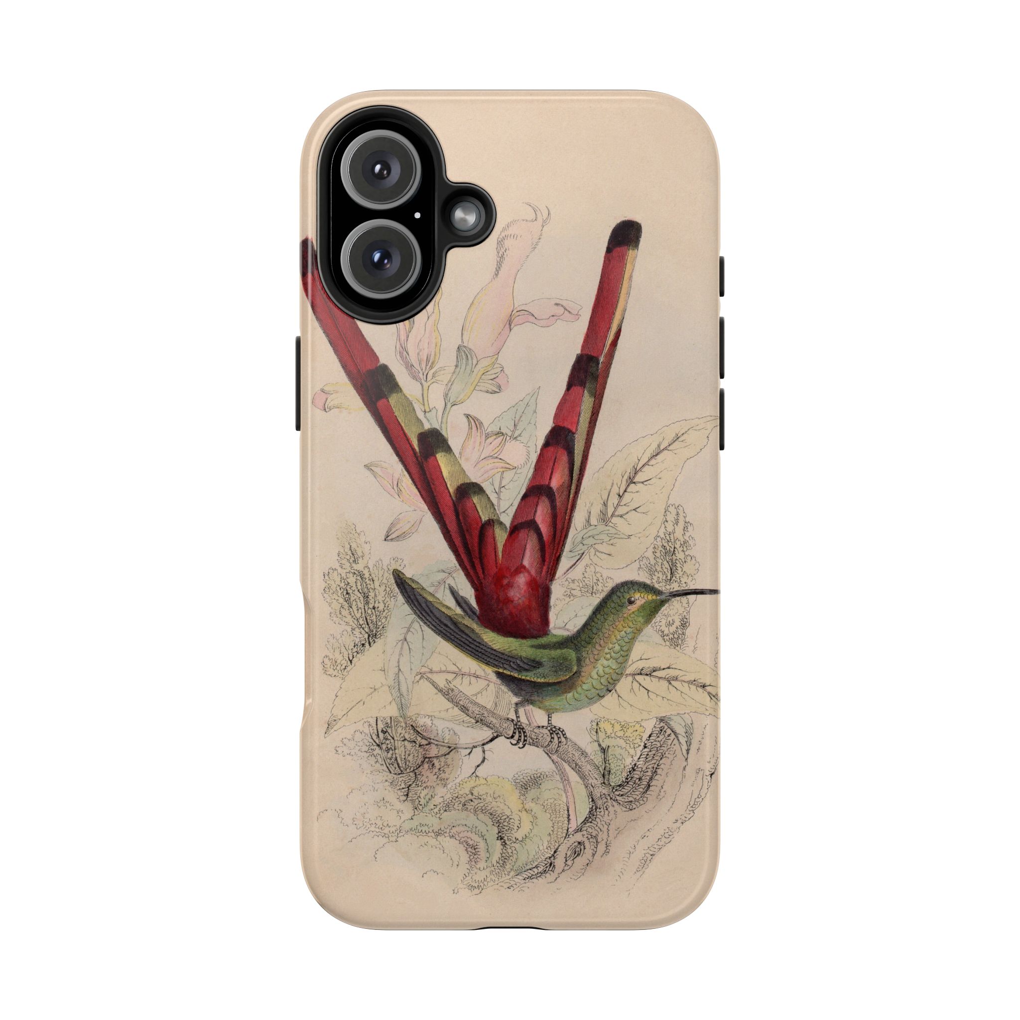 Red Tailed Hummingbird Phone Case - Image 68