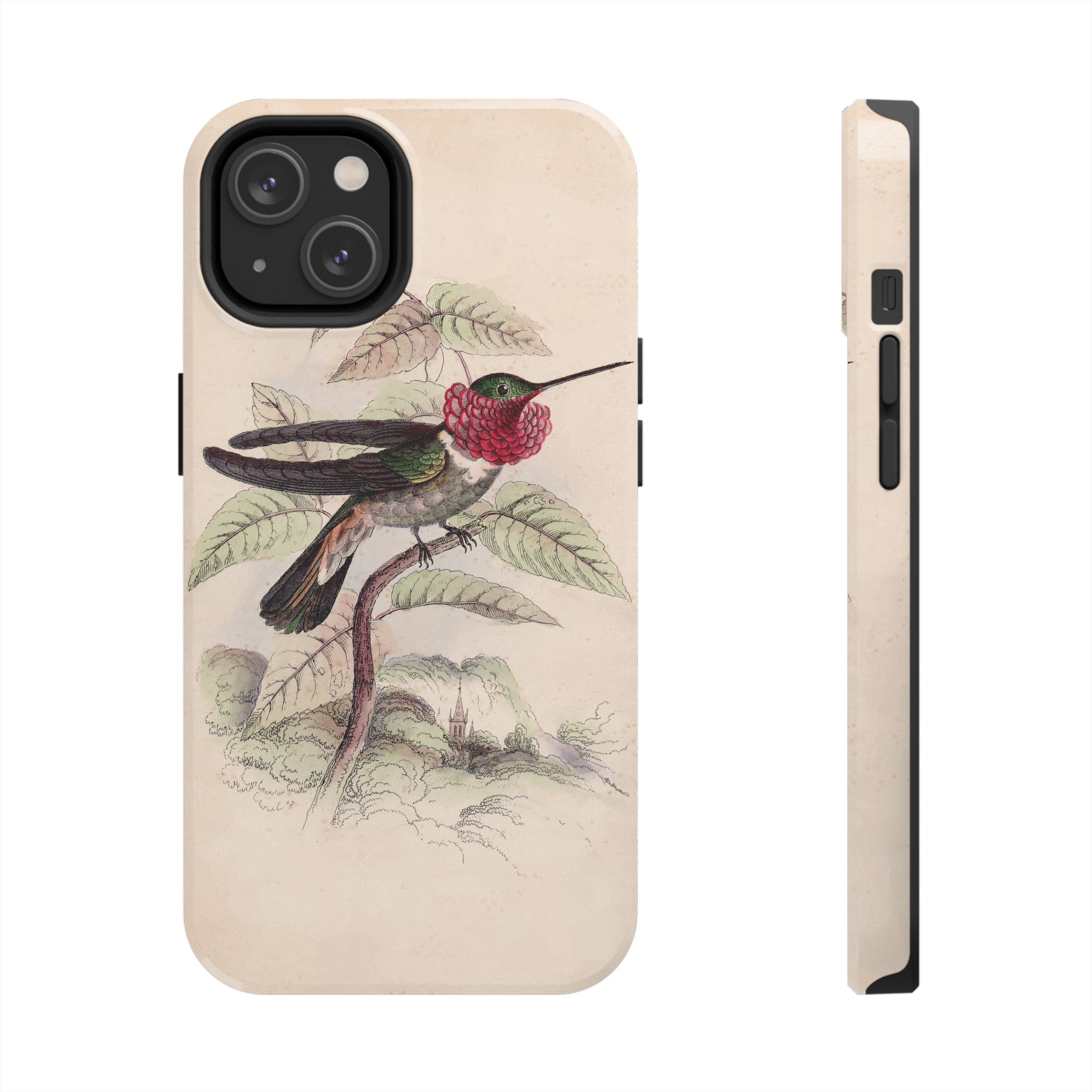 Tri-Colored Hummingbird Phone Case - Image 45