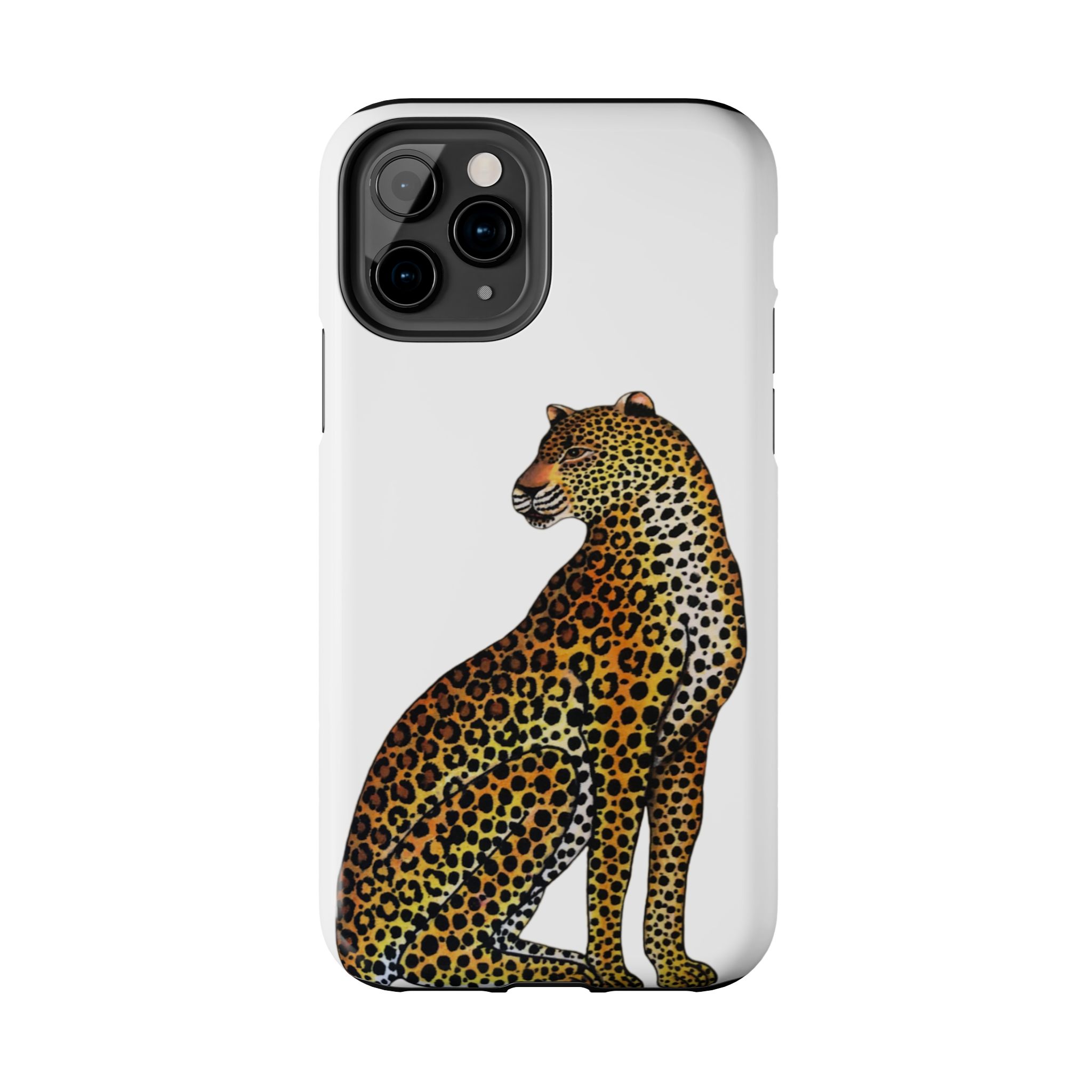 Leopard Phone Case - White - Image 6