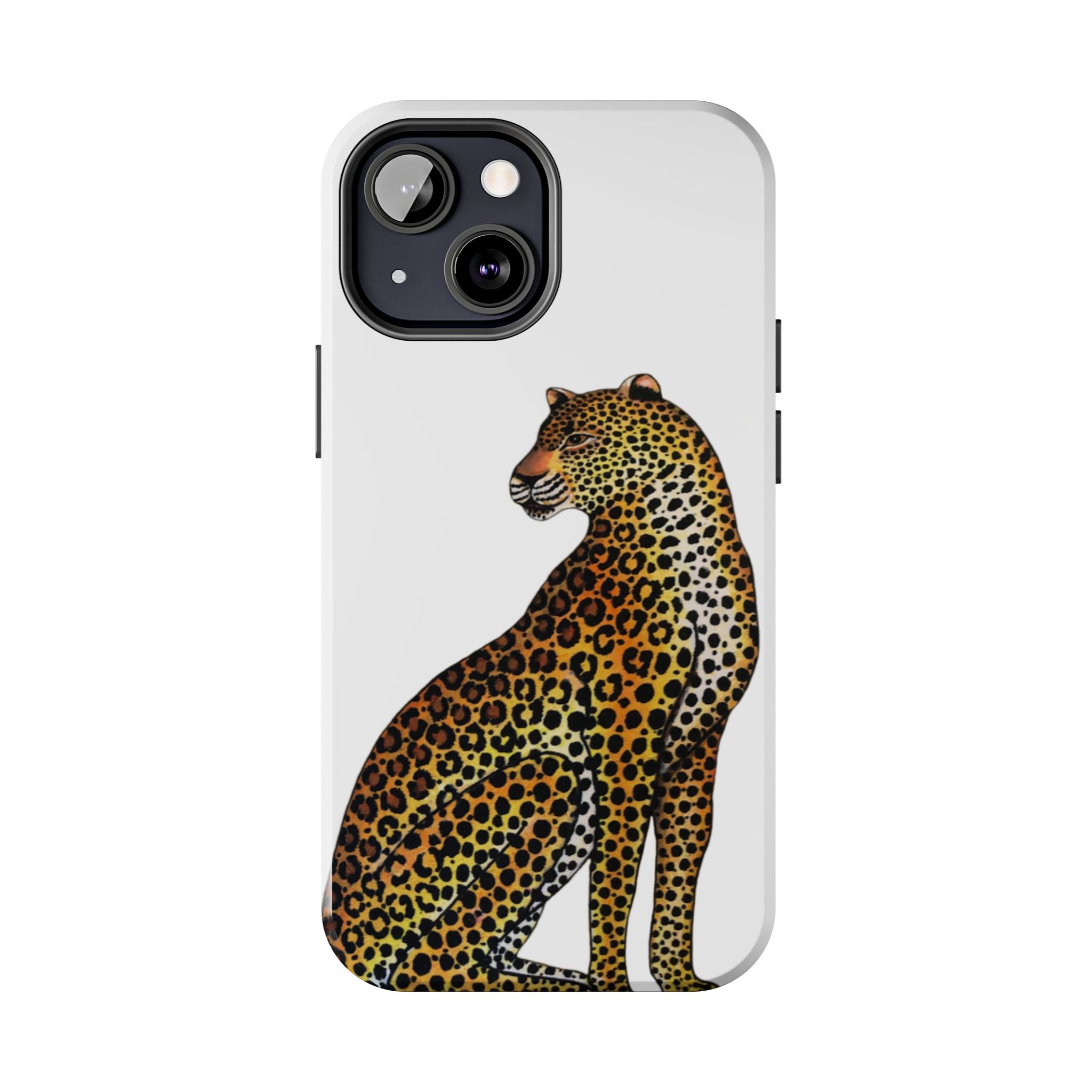 Leopard Phone Case - White - Image 34