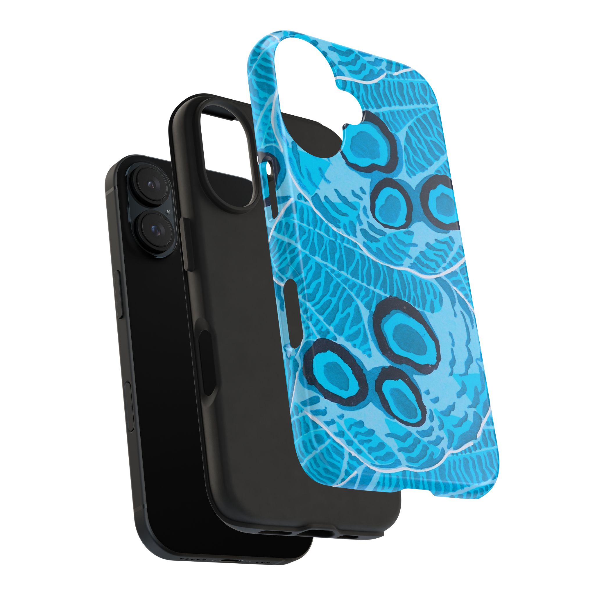 Abstract Spider Web Phone Case - Blue - Image 77