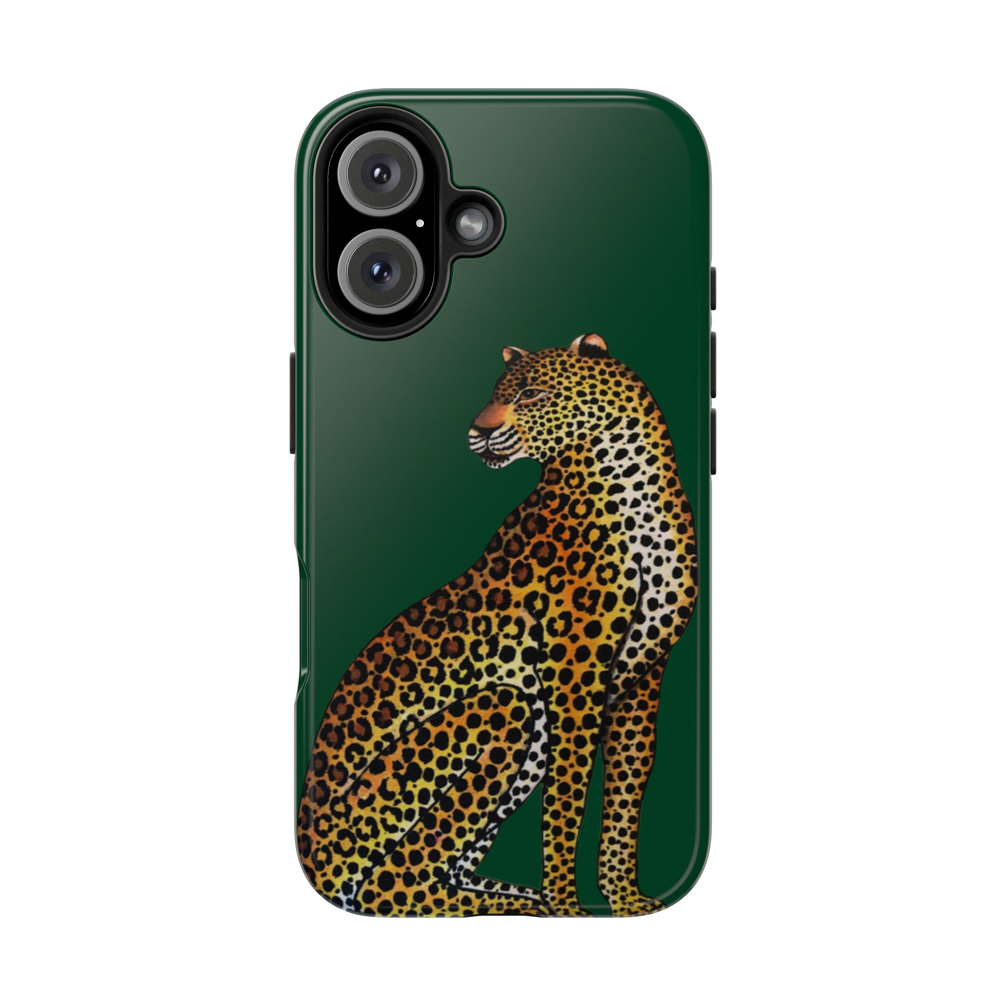 Leopard Phone Case - Racing Green - Image 91