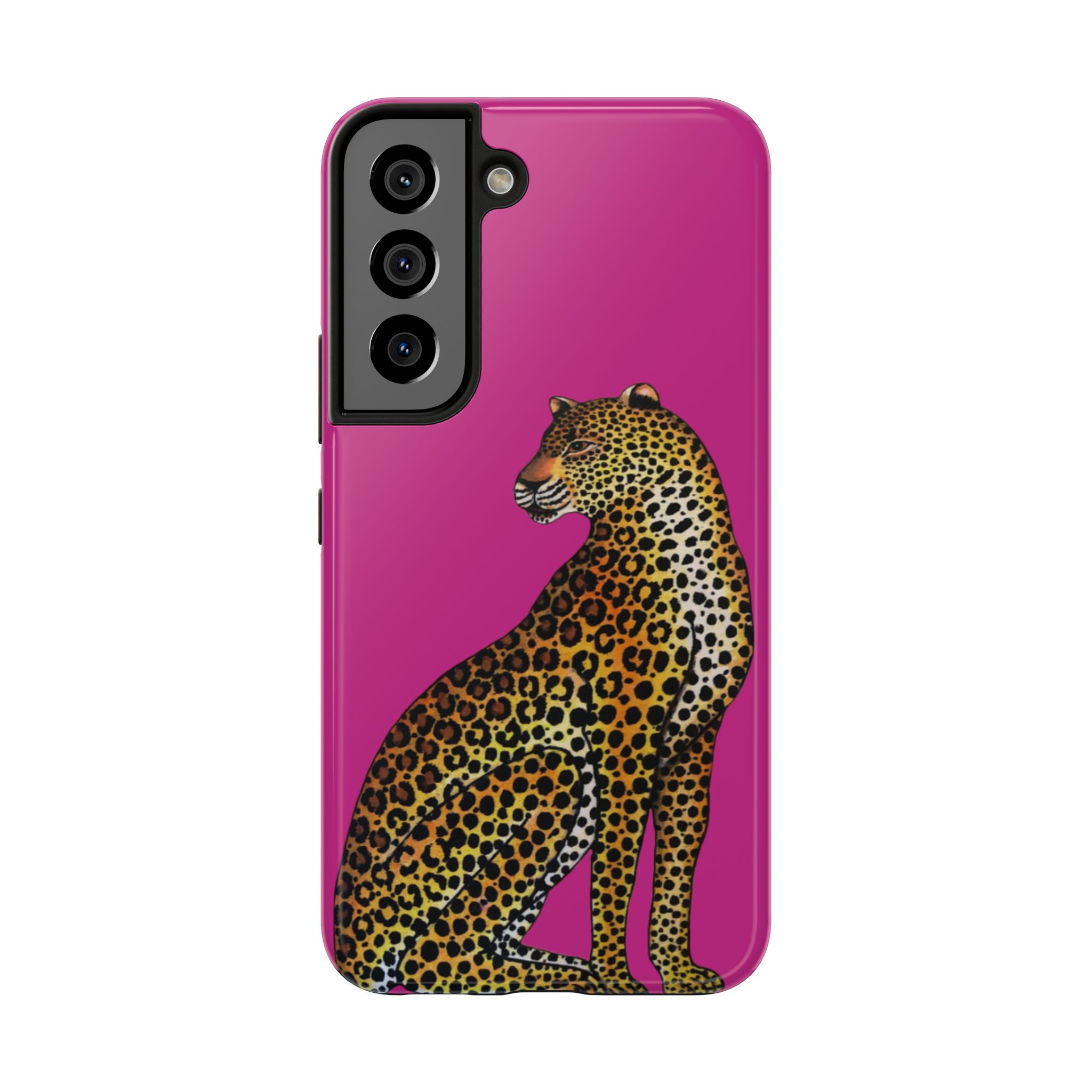 Leopard Phone Case - Fuchsia - Image 77
